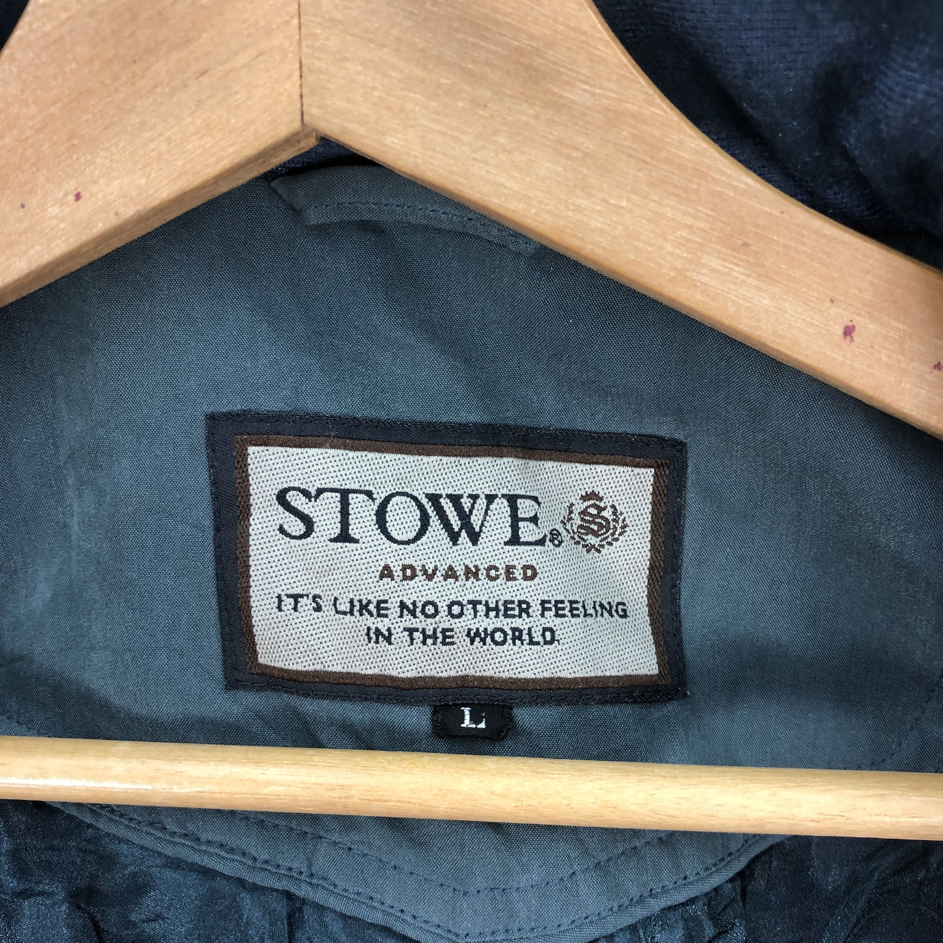 Japanese Brand × Vintage Vintage 90s Stowe Varsity Bomber Zipper Jackets Size US L / EU 52-54 / 3 - 9 Thumbnail
