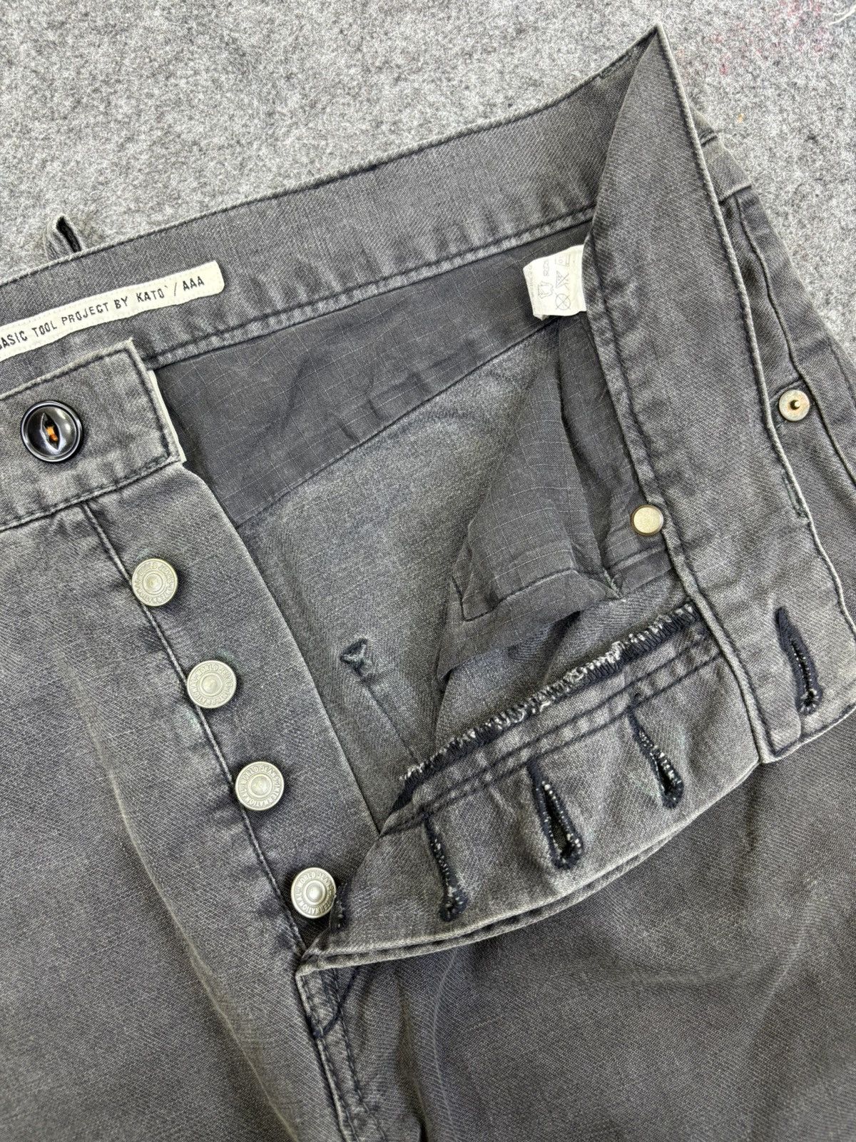KATO 💥Minimalist💥Kato Japan Regular Mild Denim F830 Size US 32 / EU 48 - 7 Thumbnail