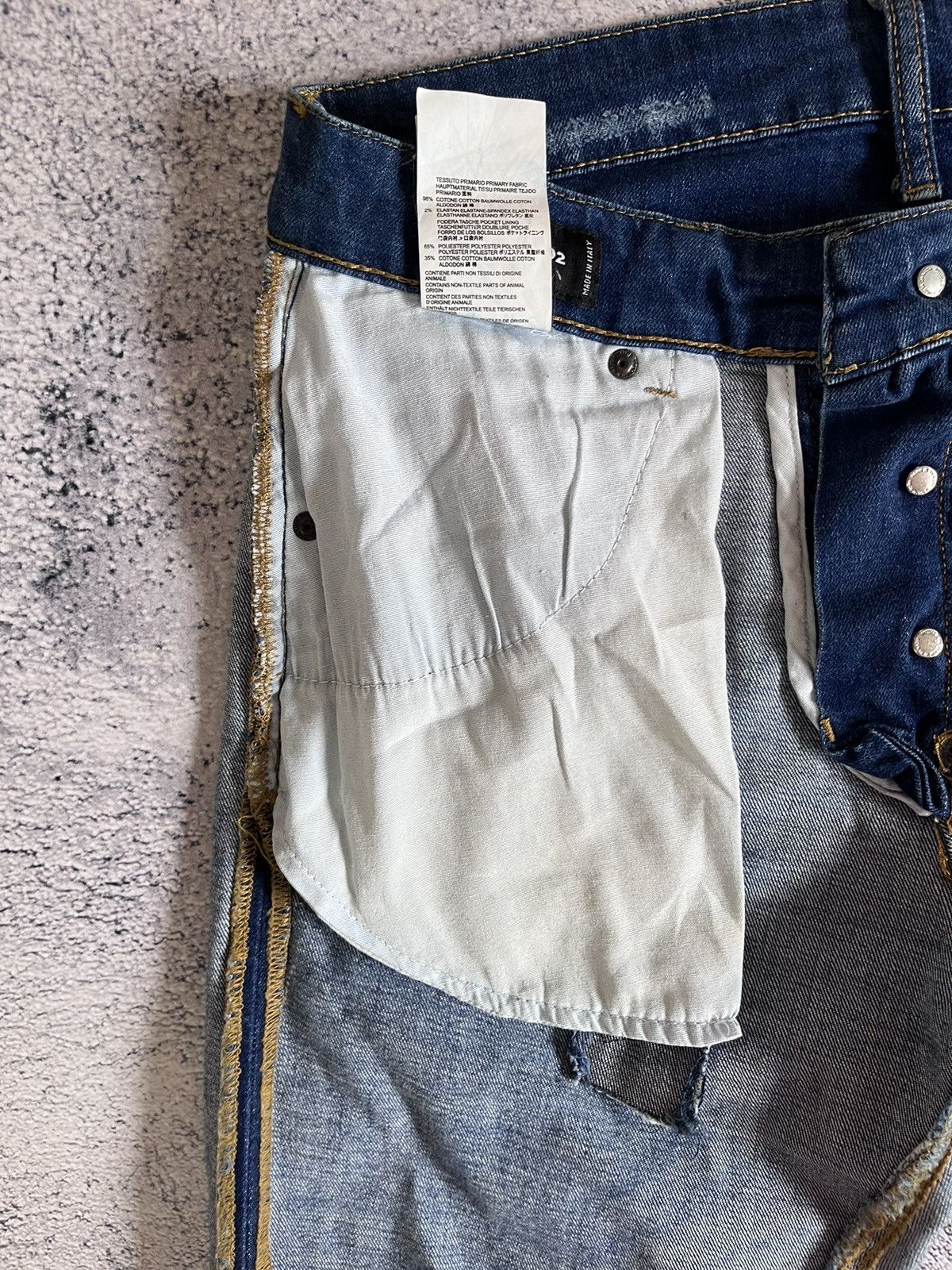Dsquared2 Dsquared2 Men’s Jeans Denim Slim Jean Made In Italy Size 46 Size US 30 / EU 46 - 13 Thumbnail