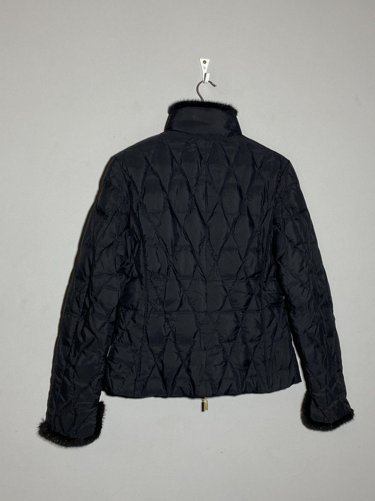 Moncler Moncler Down Filled Monogram Jacket with Fur Details Size S / US 4 / IT 40 - 2 Thumbnail