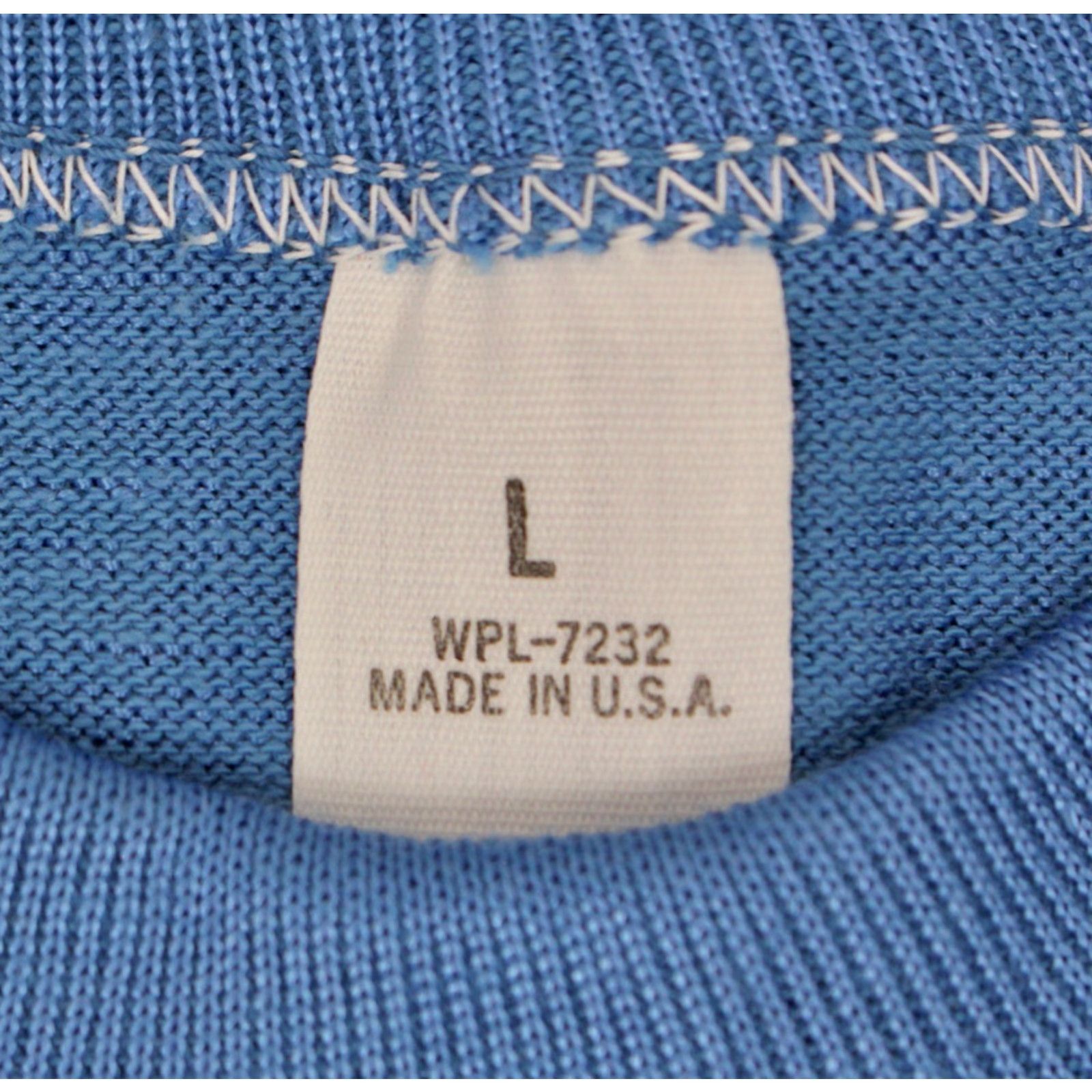 Vintage VTG 1960s Lot of 12 NOS Boy's Blue Blank Durene T Shirts Sz L 60s T-Shirt Size US L / EU 52-54 / 3 - 4 Thumbnail