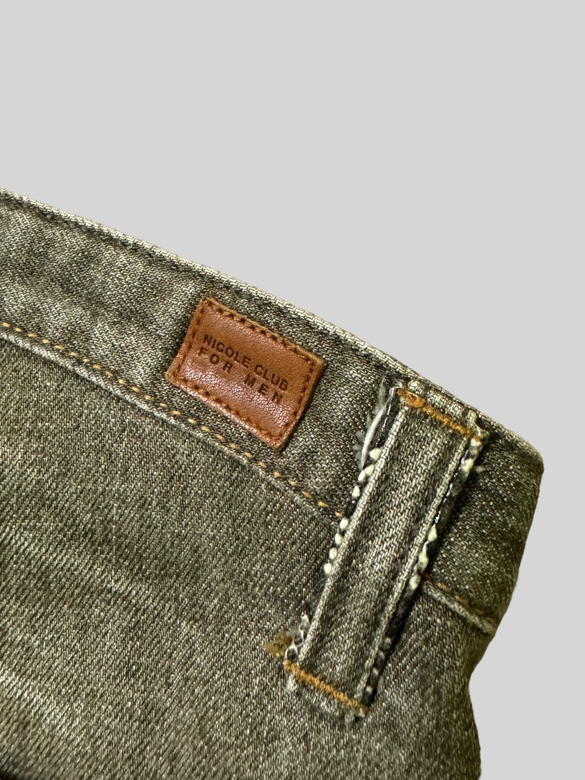 Nicole Club Nicole Club For Men Snake PocketFlare Design Jeans Size US 32 / EU 48 - 15 Thumbnail