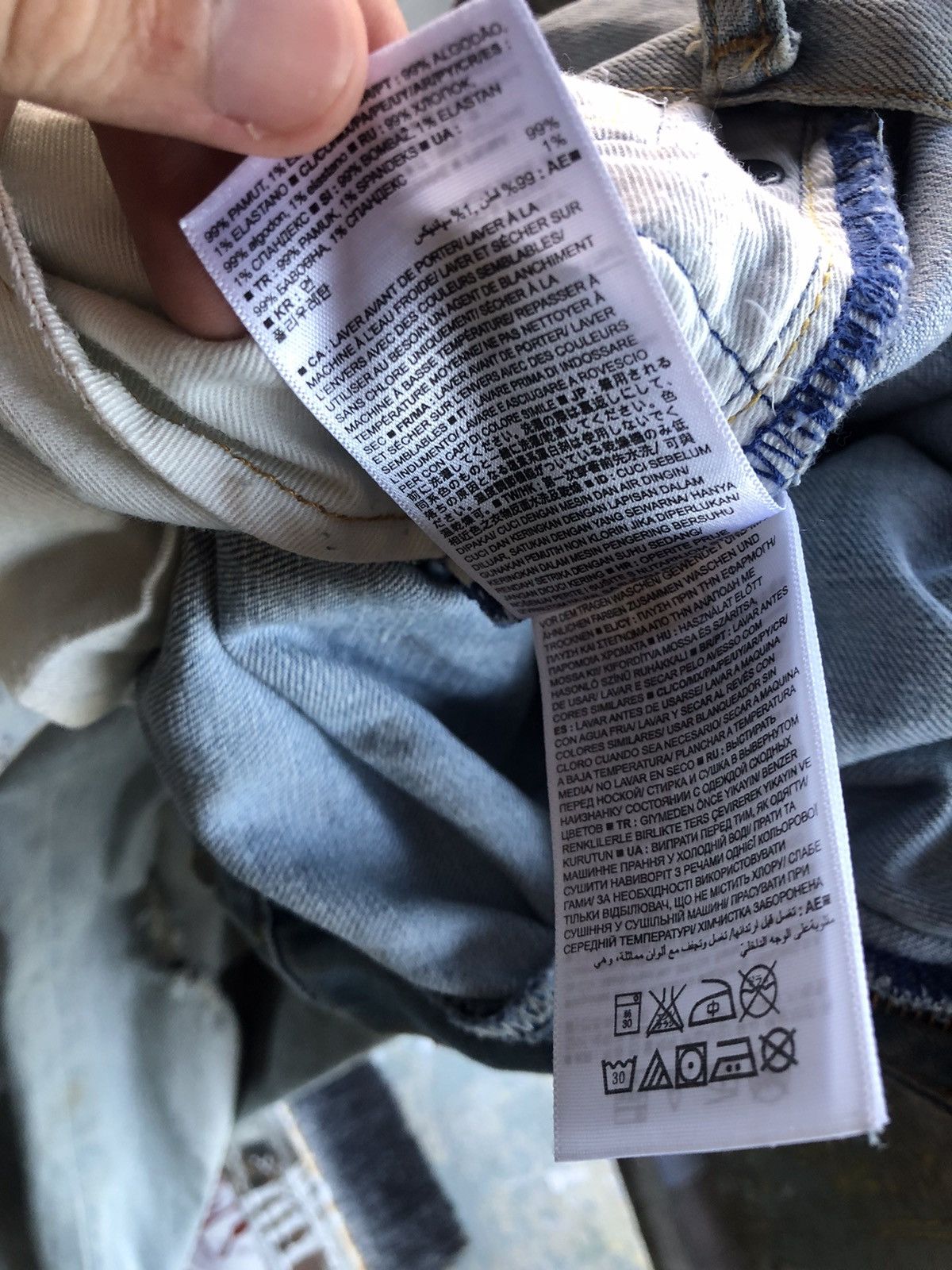 Gap × If Six Was Nine VINTAGE GAP1969 DISTRESSED DENIM Size US 32 / EU 48 - 9 Thumbnail