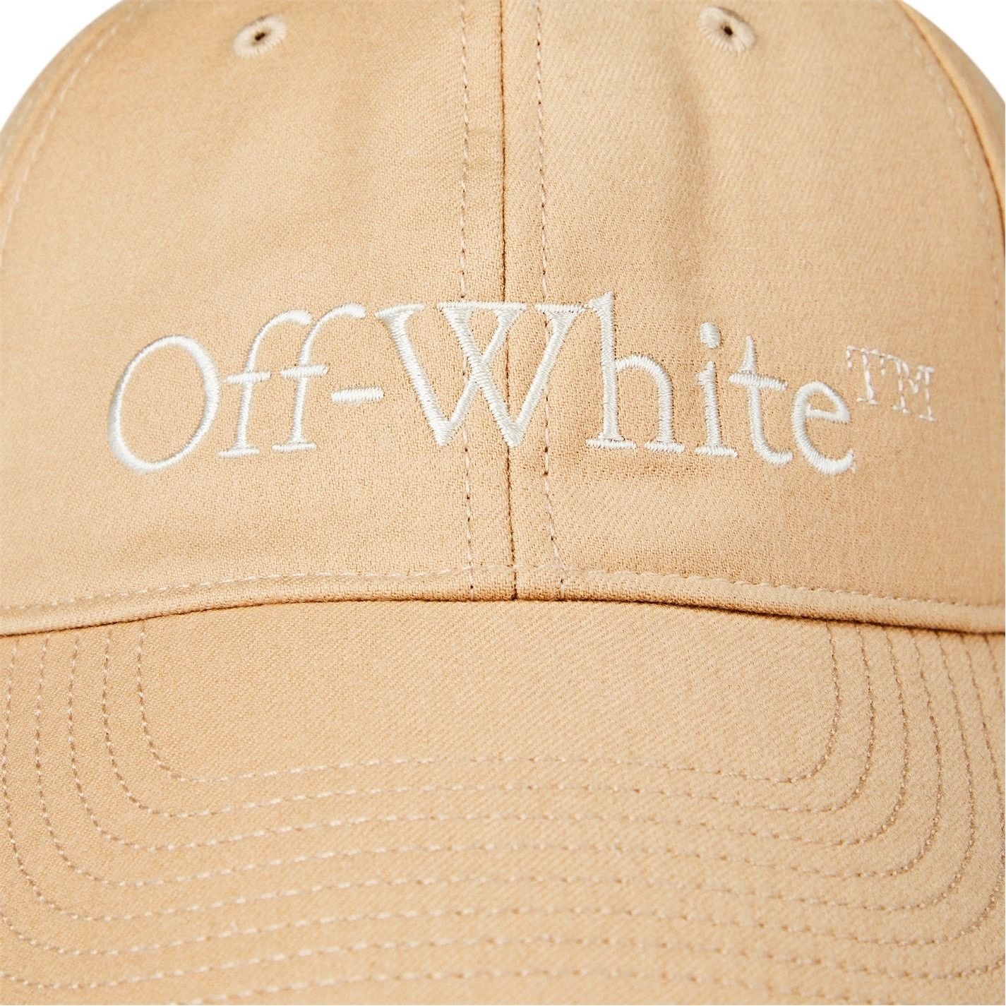 Off-White o1g2r1mq0125 Size: OS / Hat / Cap in Beige Size ONE SIZE - 4 Thumbnail