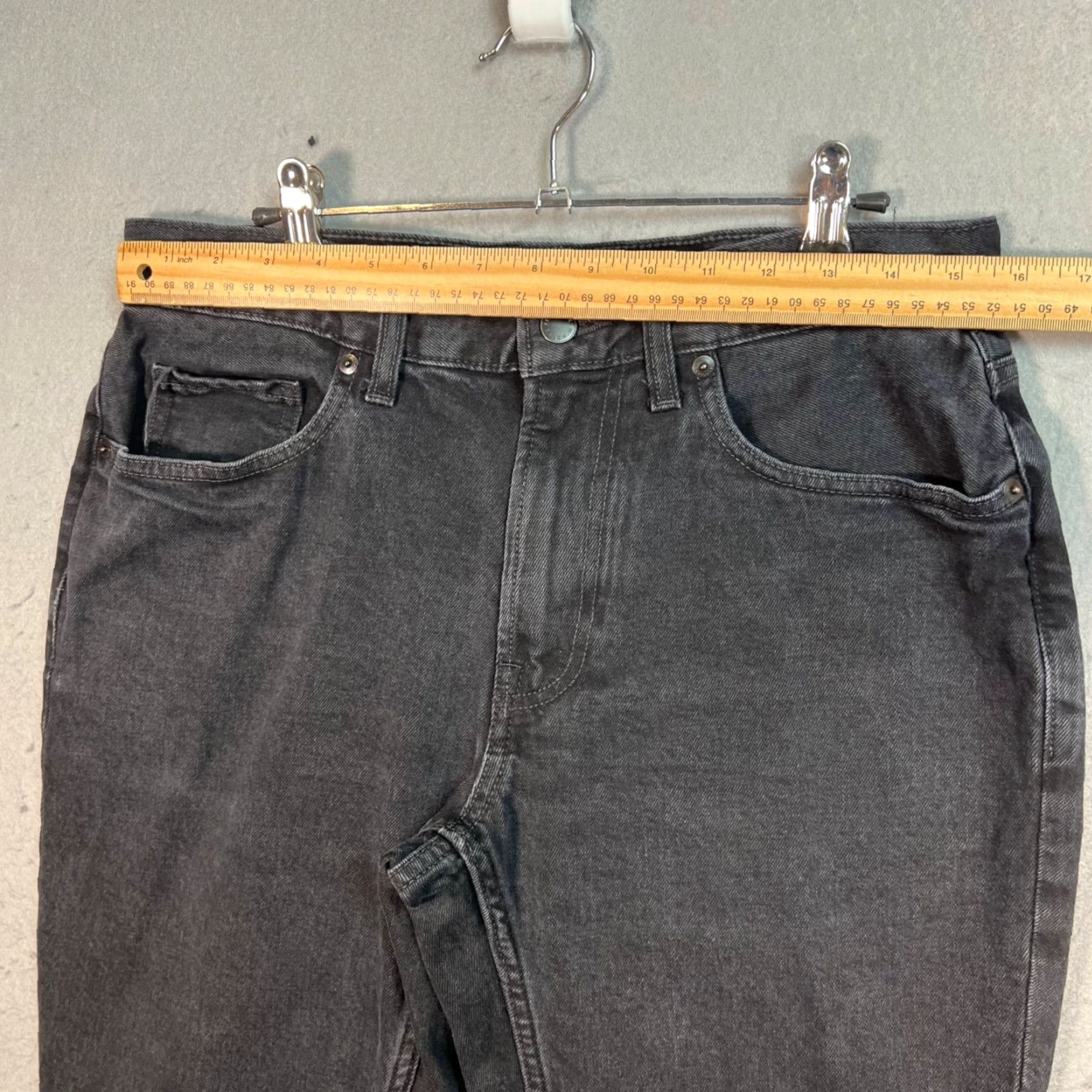 Everlane Everlane The Slim Fit Jean Jeans 31 Regular Black Denim Men Slim Size US 31 - 6 Thumbnail