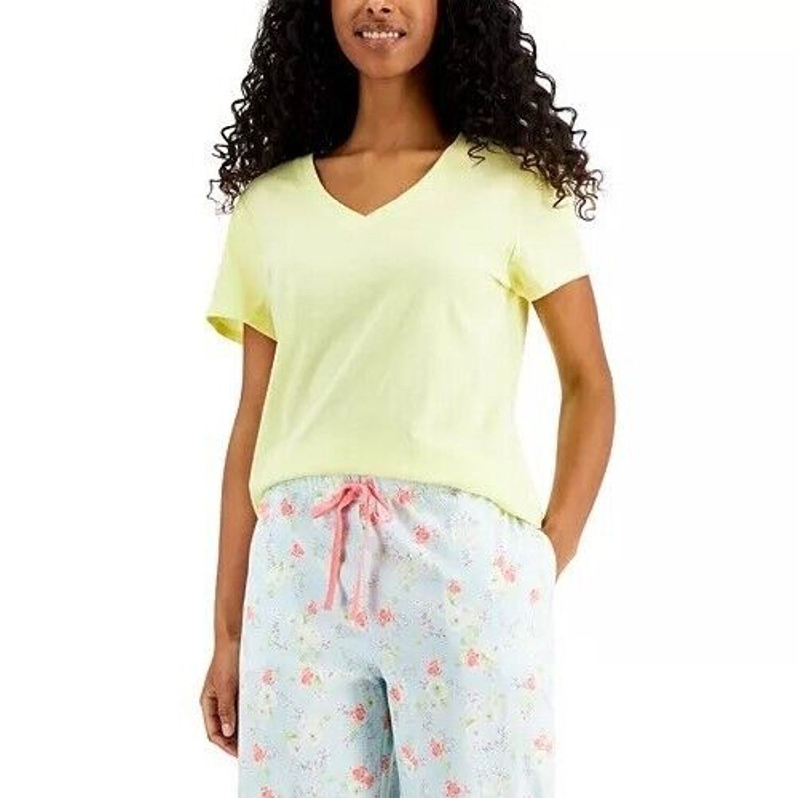 The Unbranded Brand Charter Club Women Cotton V-Neck Pajama T-Shirt Size XL Size ONE SIZE - 1 Thumbnail