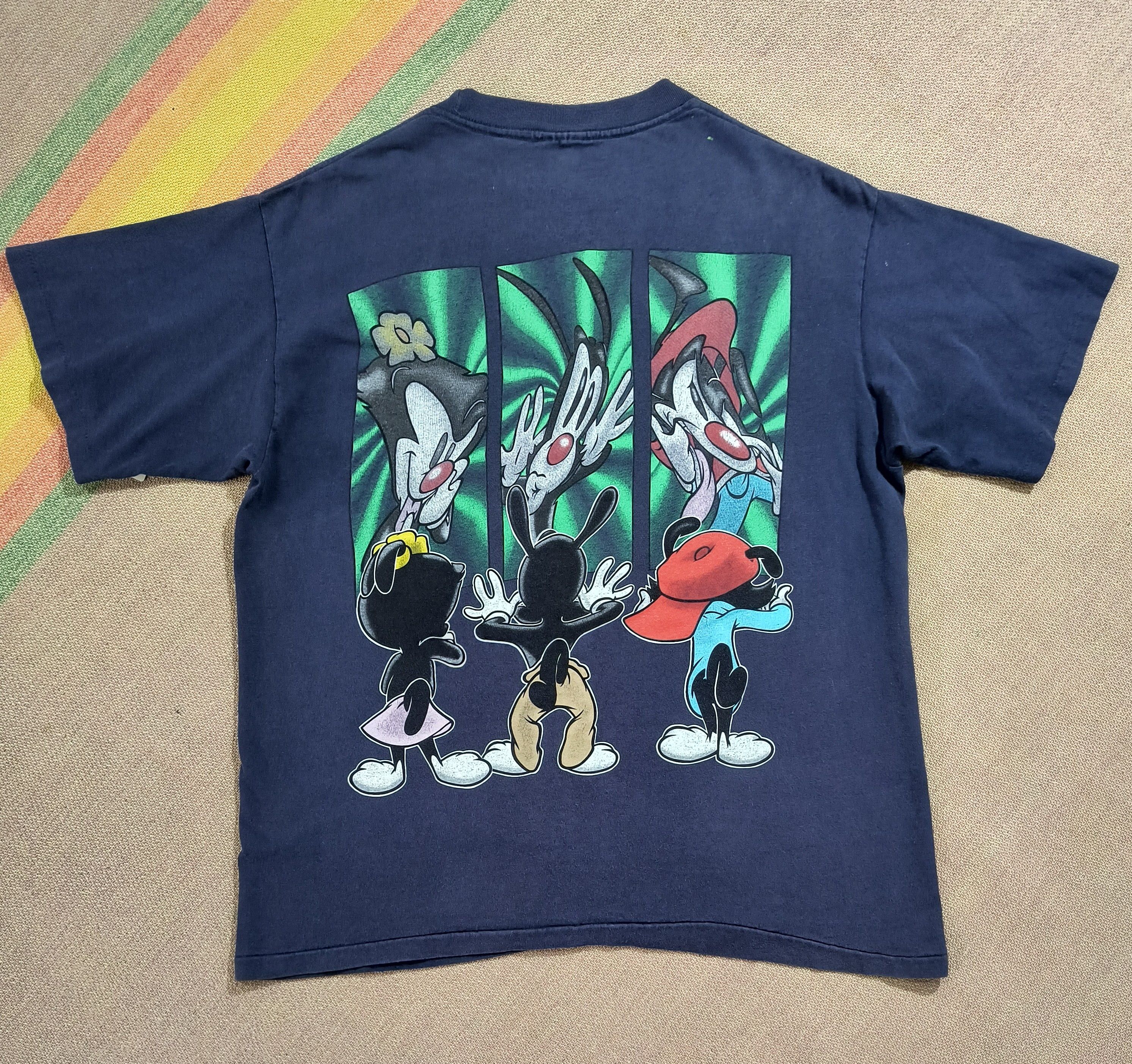 Warner Bros Vintage Animaniacs 1995 tee Size US XL / EU 56 / 4 - 6 Thumbnail