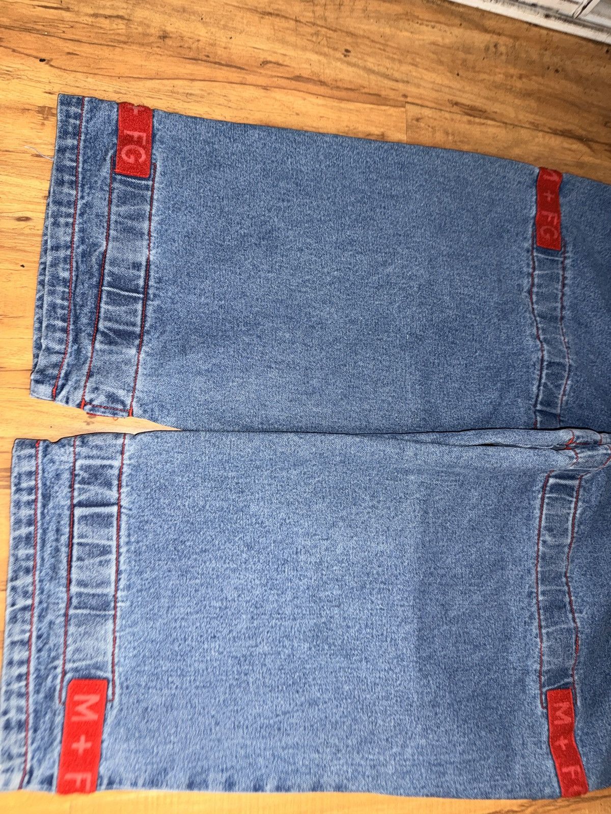 Marithe + Francois Girbaud Vintage 90s Marithe Francois Girbaud Wide-Leg Jeans Size US 44 / EU 60 - 12 Thumbnail