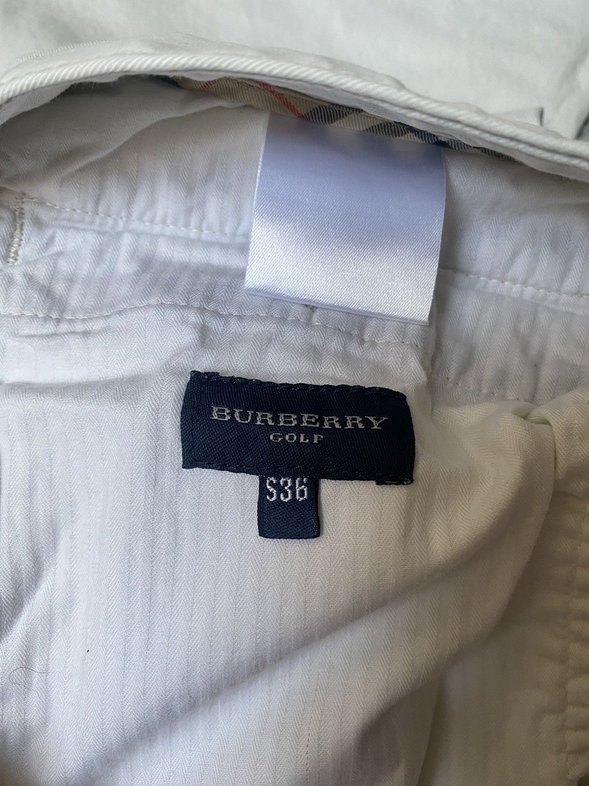 Burberry × Vintage Burberry Golf vintage 36 cream chino trousers vintage y2k Size US 36 / EU 52 - 13 Thumbnail