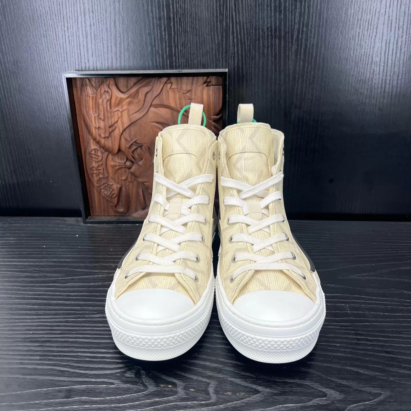 Dior Dior B23 Natural New Men's 42 Sneakers Size US 9 / EU 42 - 8 Thumbnail
