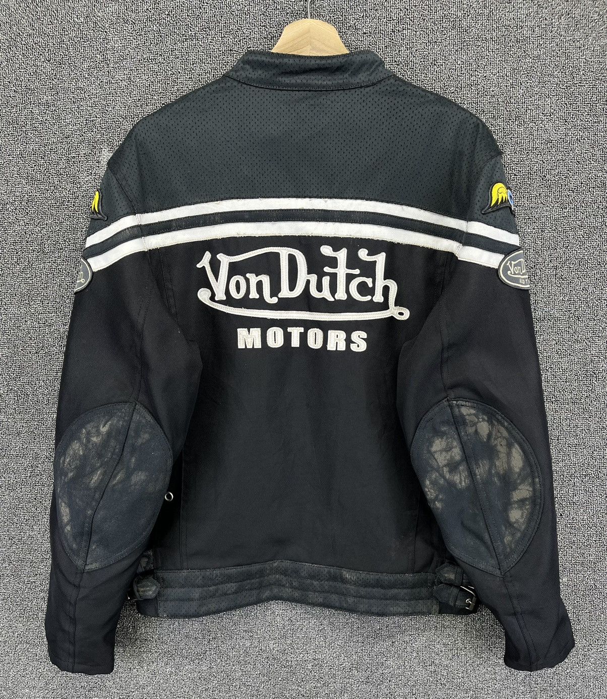 Von Dutch Vintage Von Dutch Trashed Rare Motor Racing Jacket Size US L / EU 52-54 / 3 - 10 Thumbnail
