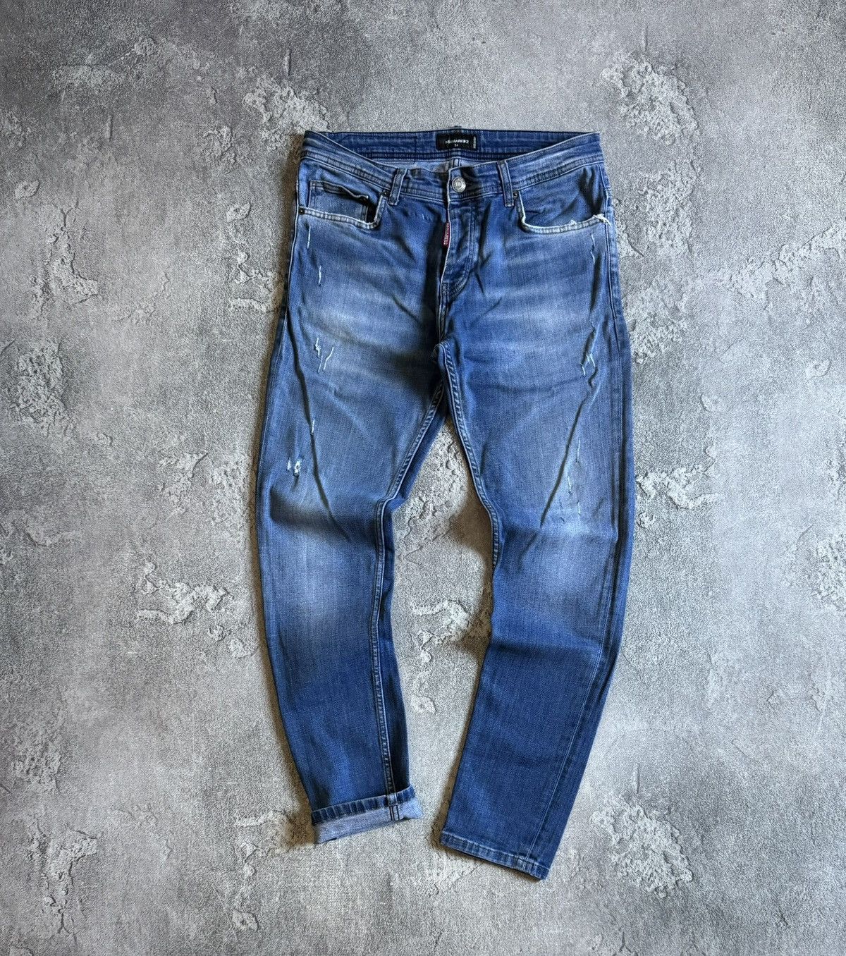 Dsquared2 Dsquared2 34 denim distressed jeans pants trousers Y2K Size US 34 / EU 50 - 6 Thumbnail