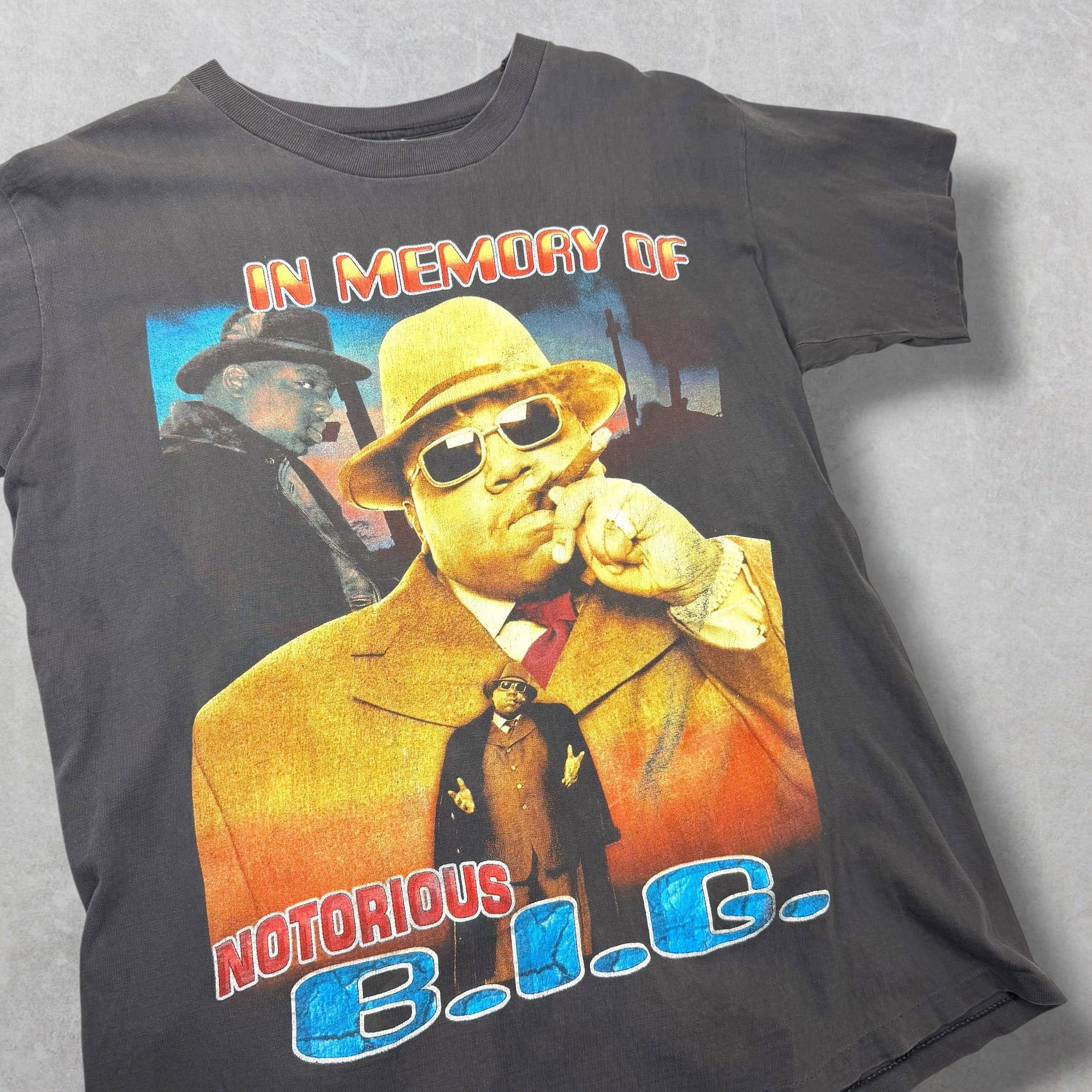Vintage Vintage Notorious B.I.G Life After Death Rap Tee XL Size US XL / EU 56 / 4 - 3 Thumbnail