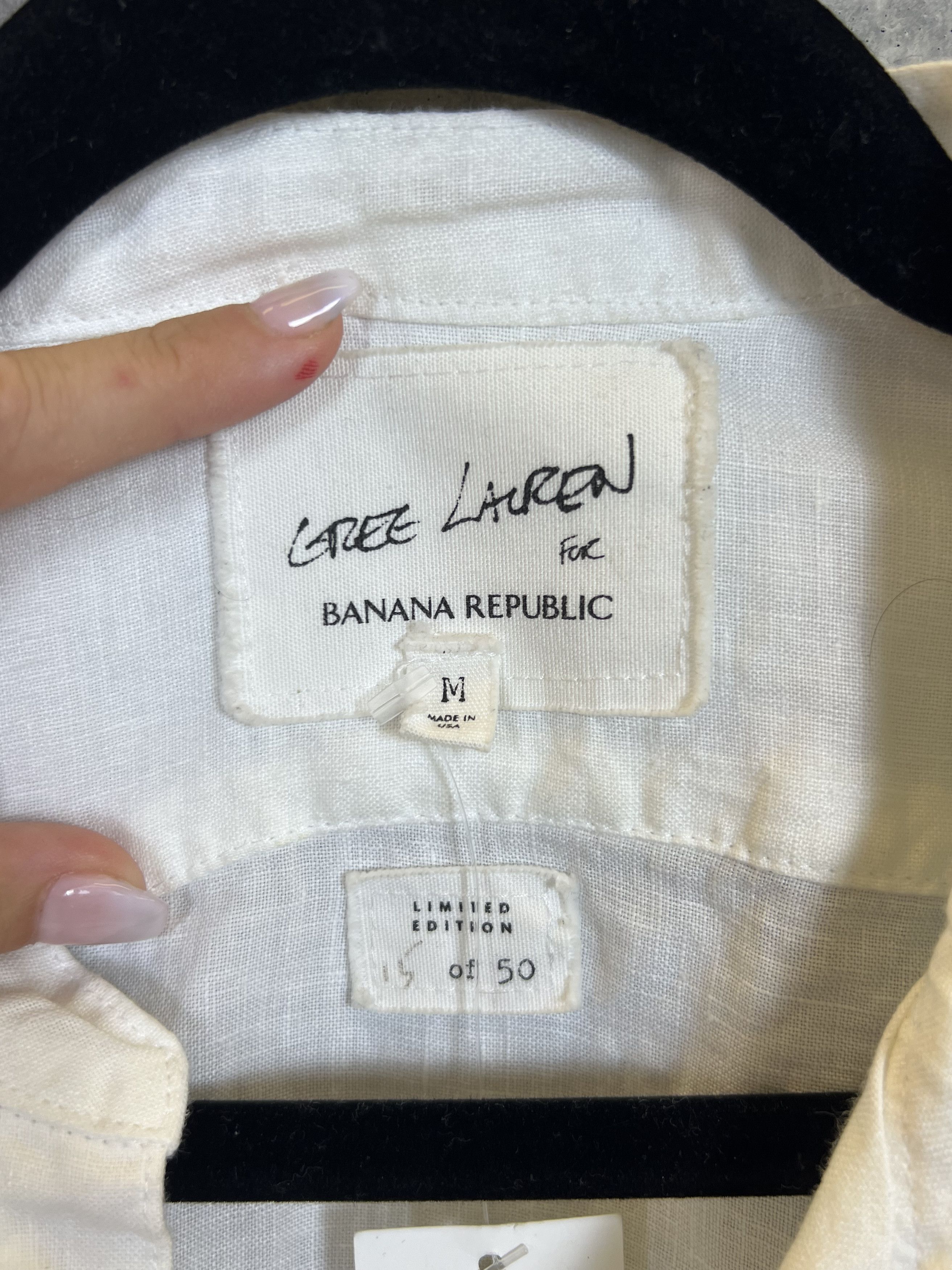 Greg Lauren NWT 15/50 LTD ED. GREG LAUREN X BANANA REPUBLIC STUDIO SHIRT Size US M / EU 48-50 / 2 - 6 Thumbnail