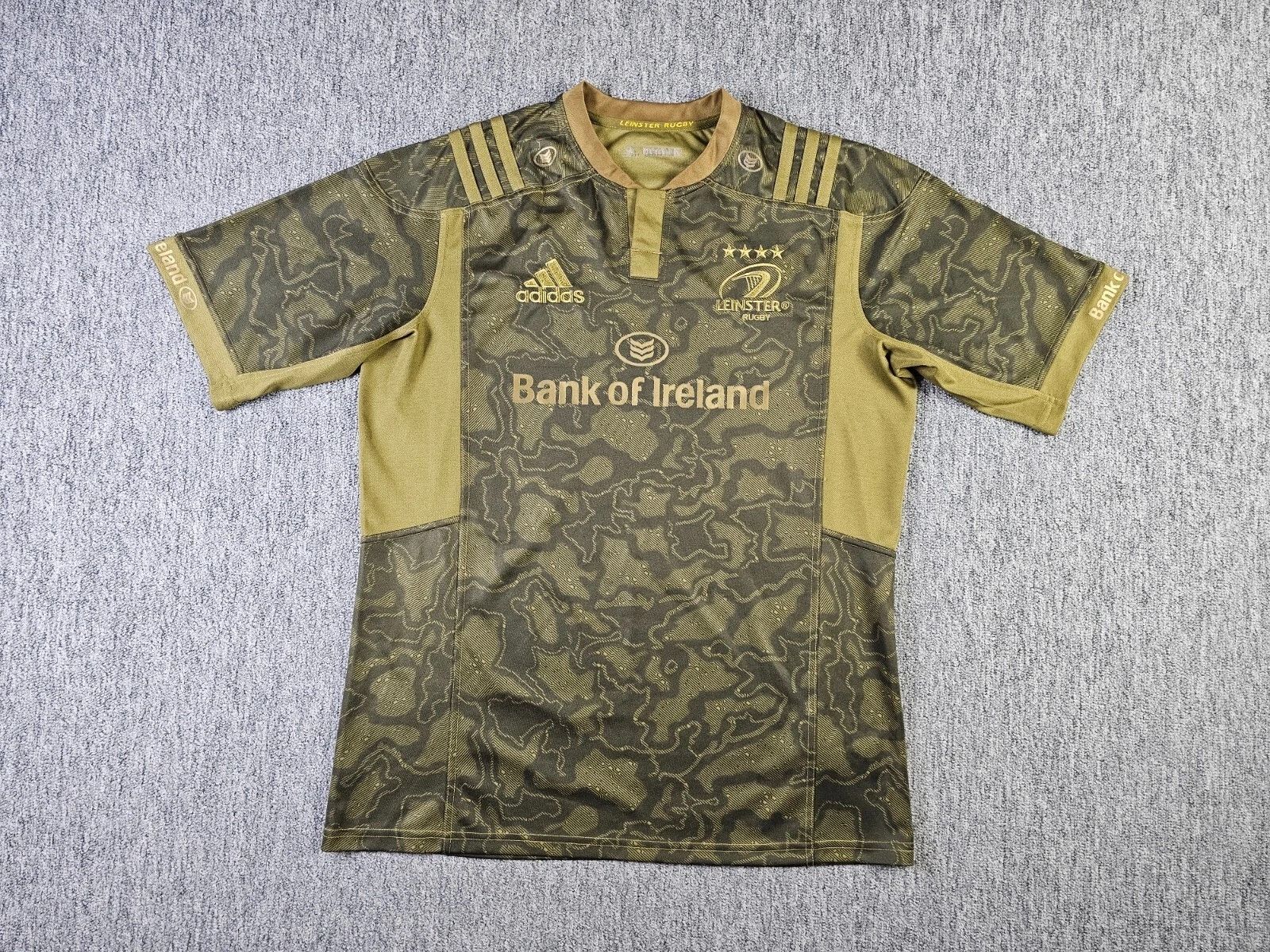 Adidas Adidas Leinster Rugby Jersey L 18/19 Camo Green Excellent Size US L / EU 52-54 / 3 - 4 Thumbnail