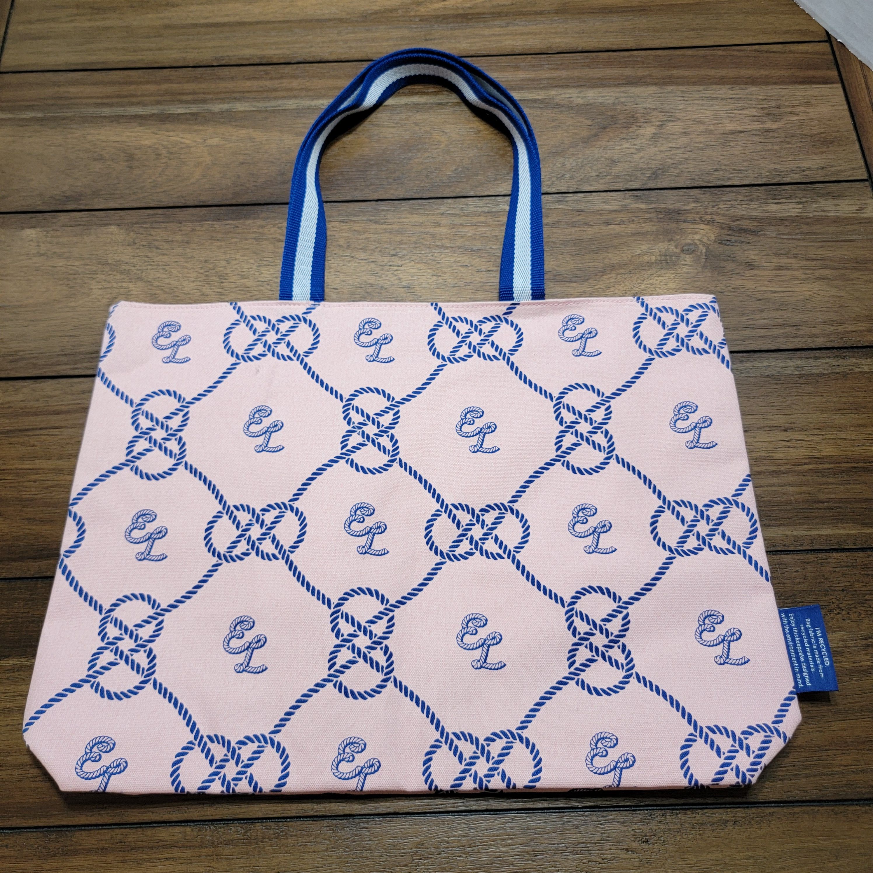 Other Estee Lauder Tote / Bag EL Logo Nautical w/ Double Handle Size ONE SIZE - 3 Thumbnail