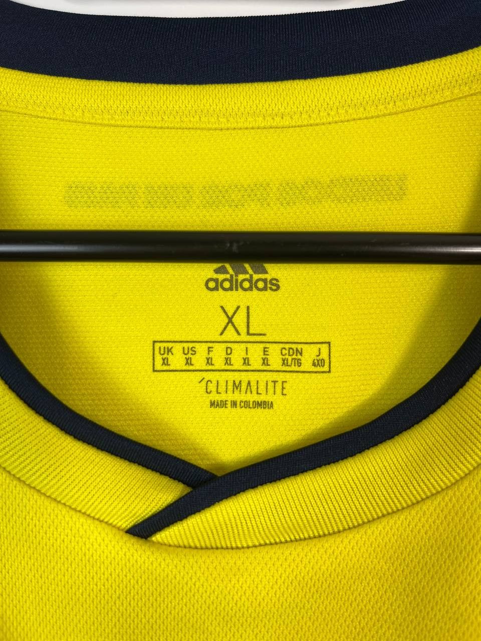 Adidas COLOMBIA 2018 2019 HOME SHIRT JERSEY ADIDAS Sz XL Size US XL / EU 56 / 4 - 6 Thumbnail