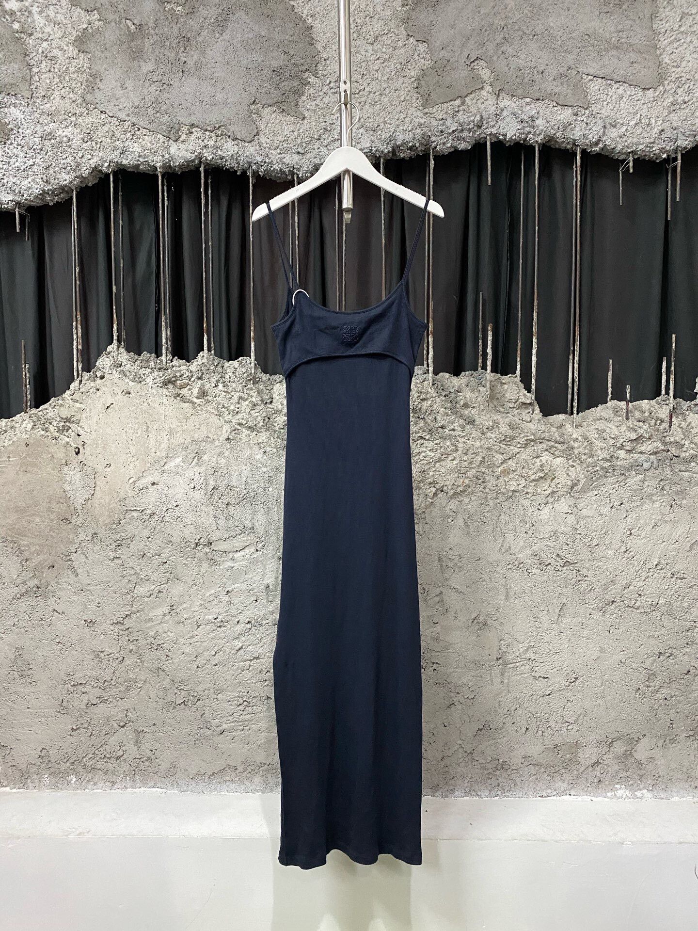 Loewe Loewe Blue Spaghetti Strap Maxi Dress Size M / US 6-8 / IT 42-44 - 1 Thumbnail