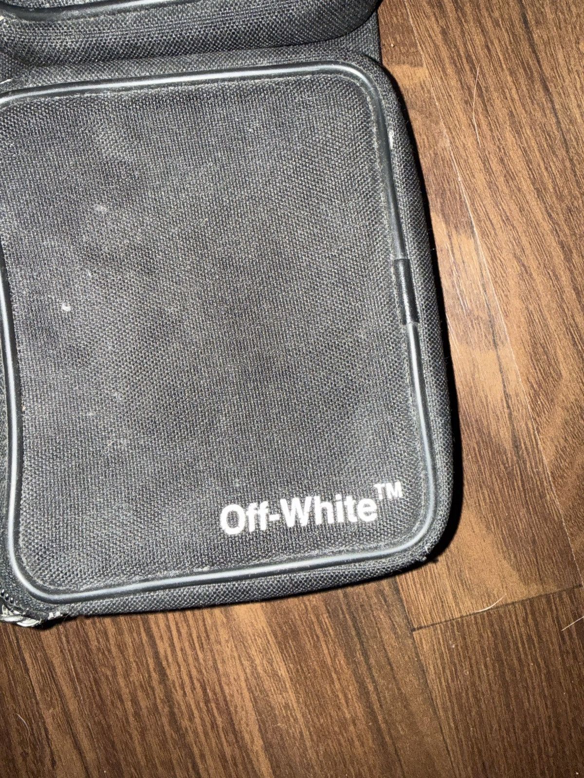Off-White Off White - Black Cordura Logo Print Cross-Body Bag Size ONE SIZE - 3 Thumbnail