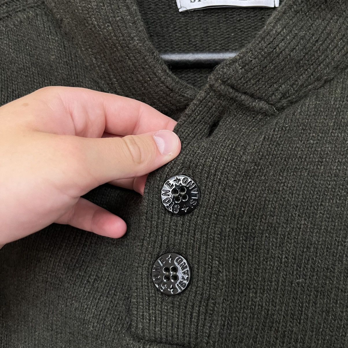 Stone Island Vintage Stone Island 1/3 Zip Hoodie Size US XL / EU 56 / 4 - 4 Thumbnail