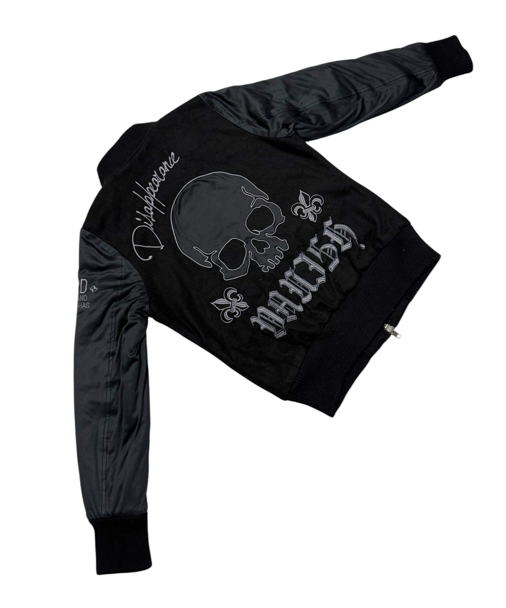 Japanese Brand Ghost Of Harlem Skull Wool Varsity Jacket Size US S / EU 44-46 / 1 - 7 Thumbnail
