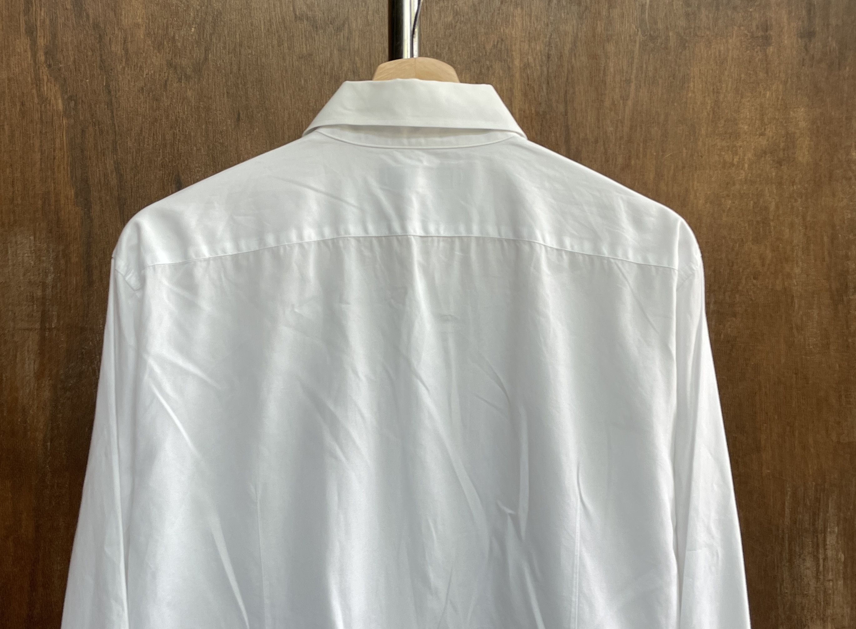 Issey Miyake ISSEY MIYAKE Classic White Shirt Black Label Size US M / EU 48-50 / 2 - 4 Thumbnail