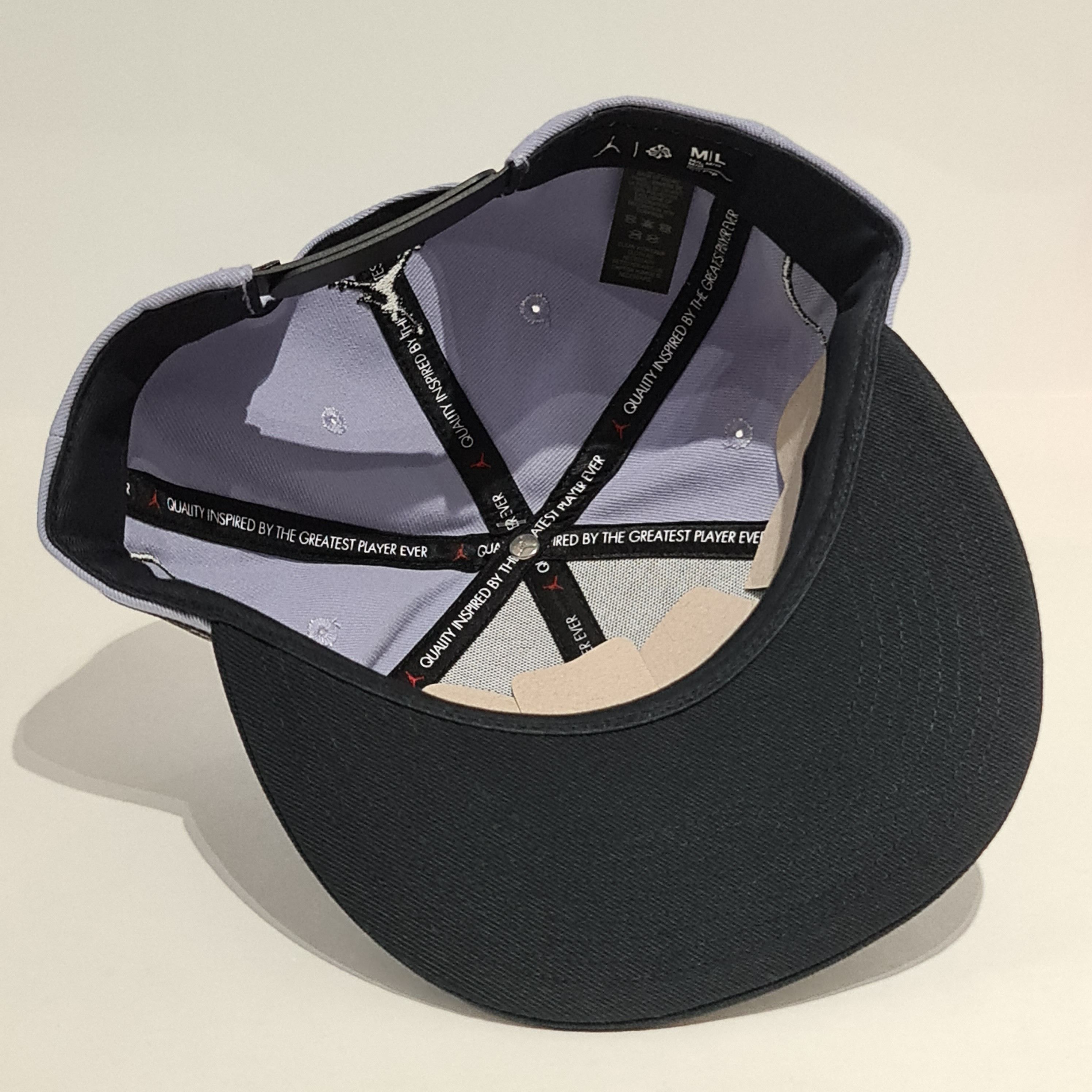 Jordan Brand Jordan Cap Snapback 'Flight MVP Champ Rings' Indigo/Black Size ONE SIZE - 7 Thumbnail