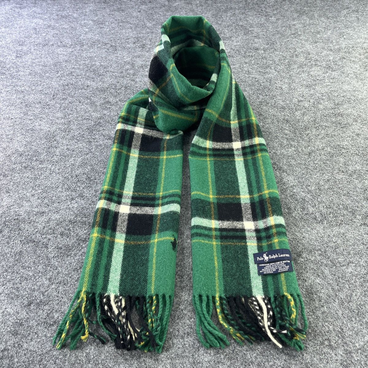 Polo Ralph Lauren × Vintage Polo Ralph Lauren Scarf / Muffler / Neckwear T847 Size ONE SIZE - 1 Thumbnail