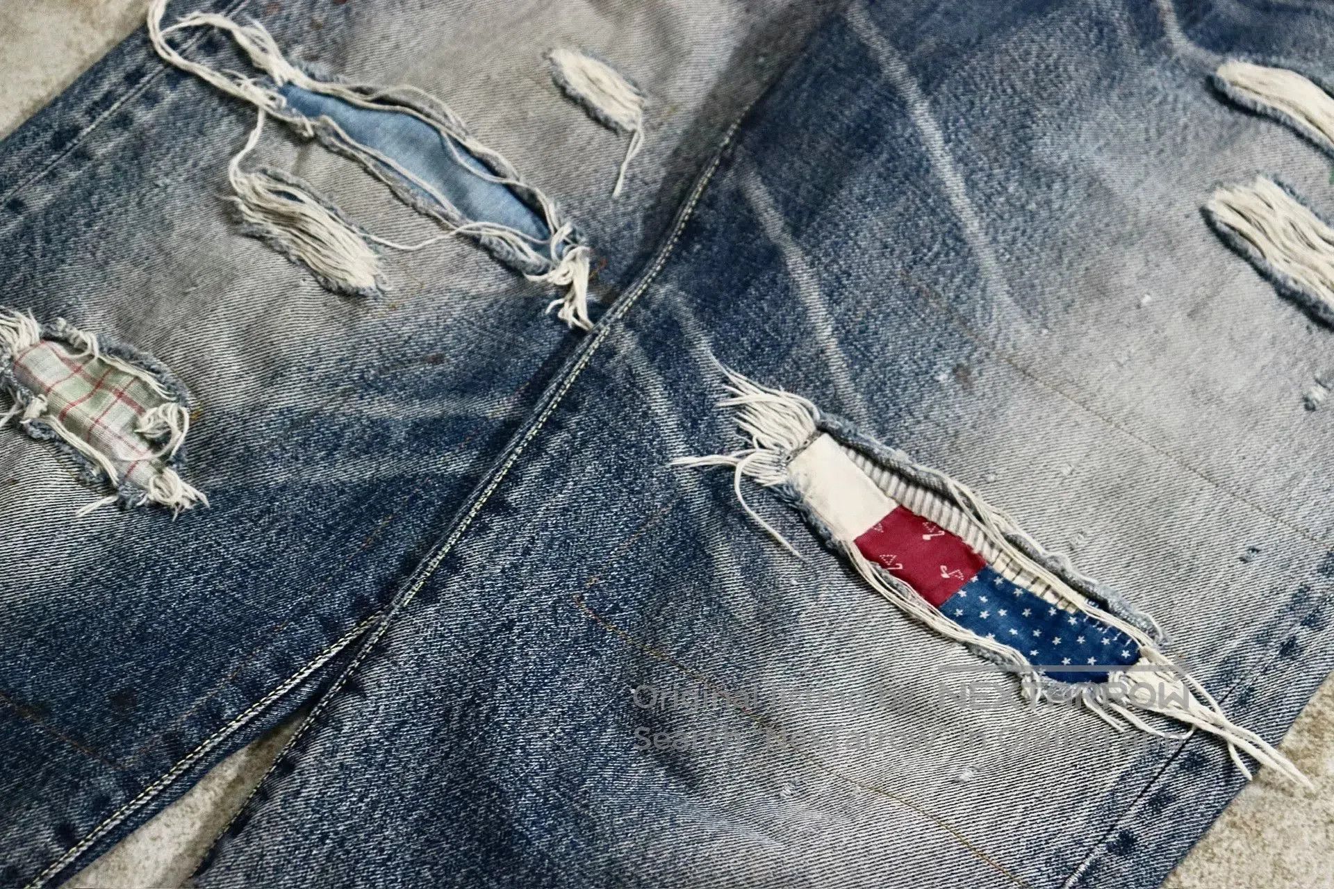 Visvim Visvim Journeyman Tacked Crash Denim Pants. Size US 34 / EU 50 - 5 Thumbnail