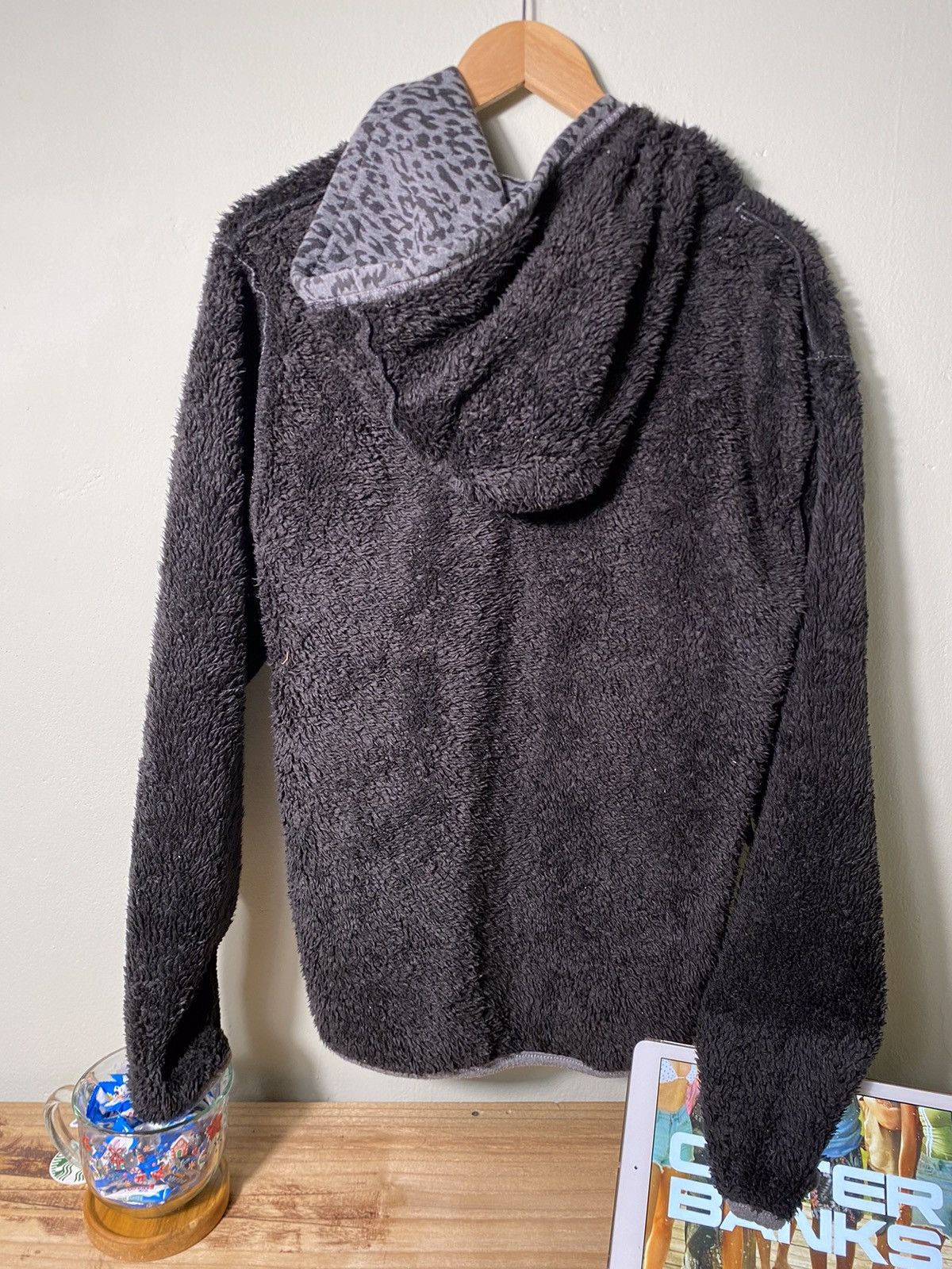 Japanese Brand DOXY Leopard Fur Zip Hoodie Lgb Ifsix Style Size US M / EU 48-50 / 2 - 7 Thumbnail
