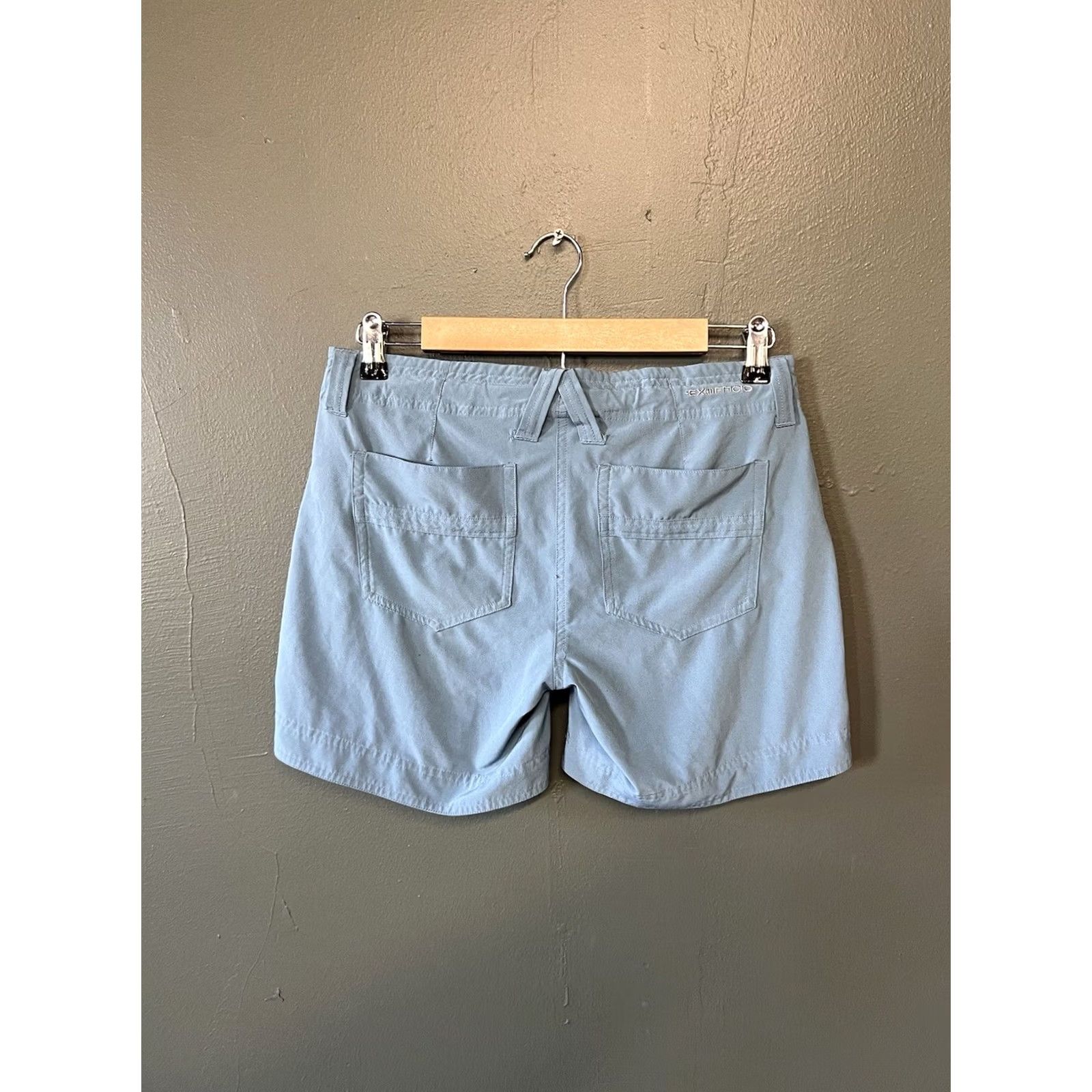 ExOfficio VINTAGE Exofficio Womens Blue Outdoor Hiking Shorts Size 6 Size 28" / US 6 / IT 42 - 2 Thumbnail