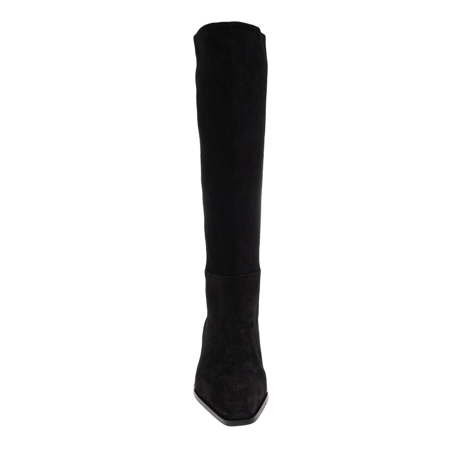 Aeyde Medea Black Suede 45mm Heeled Boots W, Women's (Size 10) — image 4 of 5