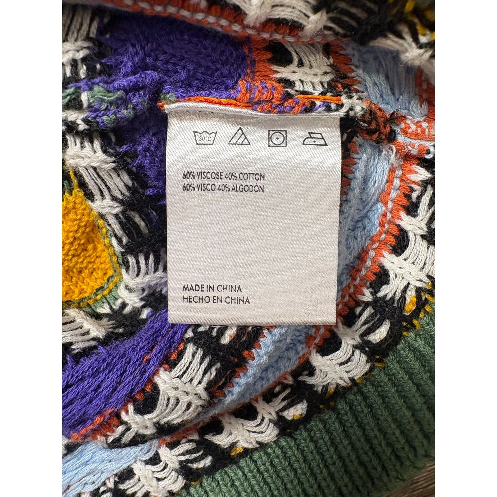 Round Two NWT Round 2 Multicolor Stretchy Knitted Polo - Sz. Large Size US L / EU 52-54 / 3 - 5 Thumbnail