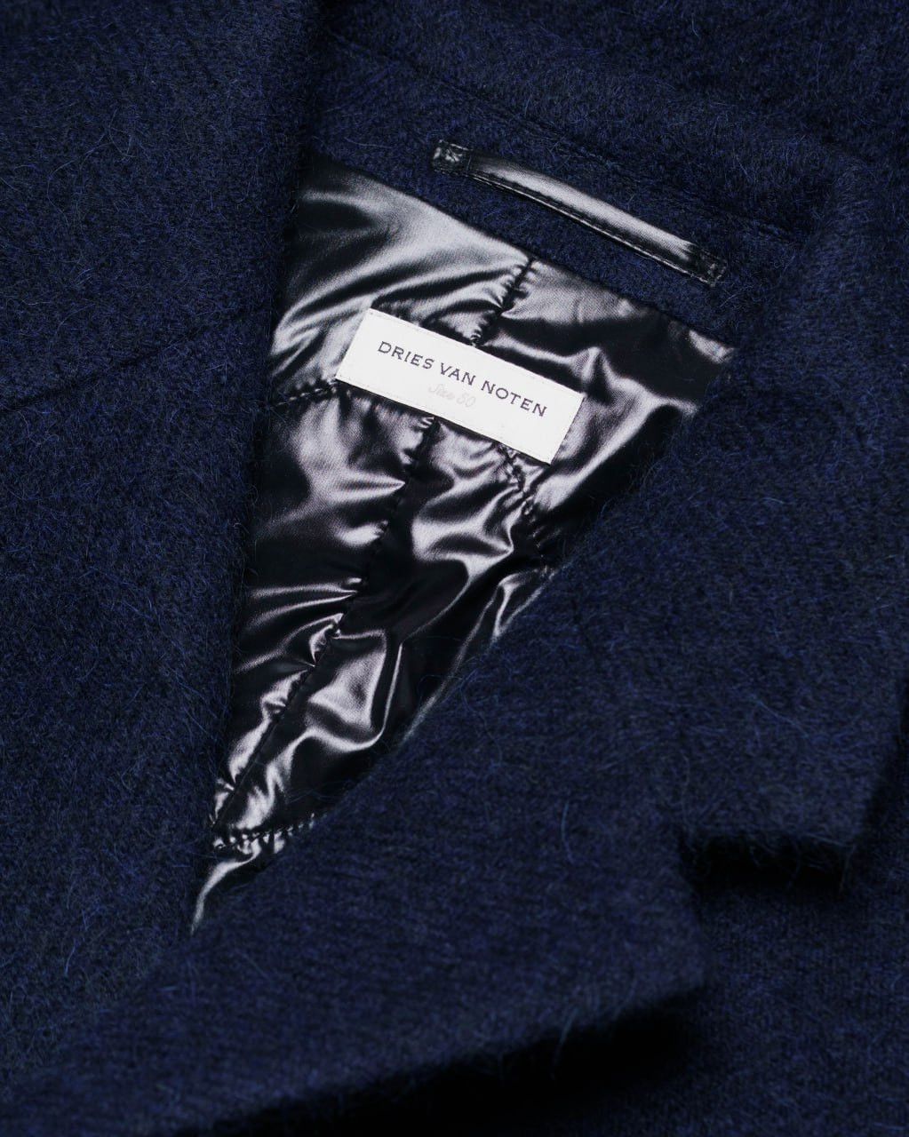 DRIES VAN NOTEN - RUSTY Oversized Wool Alpaca Coat