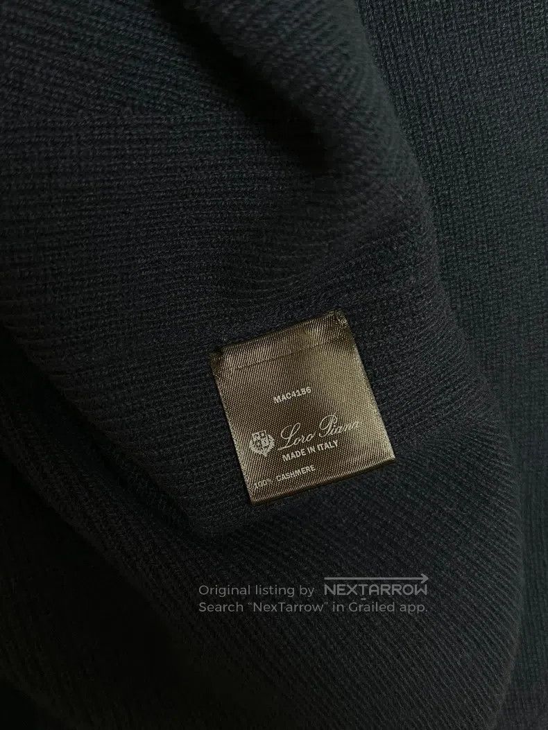 Loro Piana Lora Piana Round neck cashmere sweater Size XS / US 0-2 / IT 36-38 - 4 Thumbnail