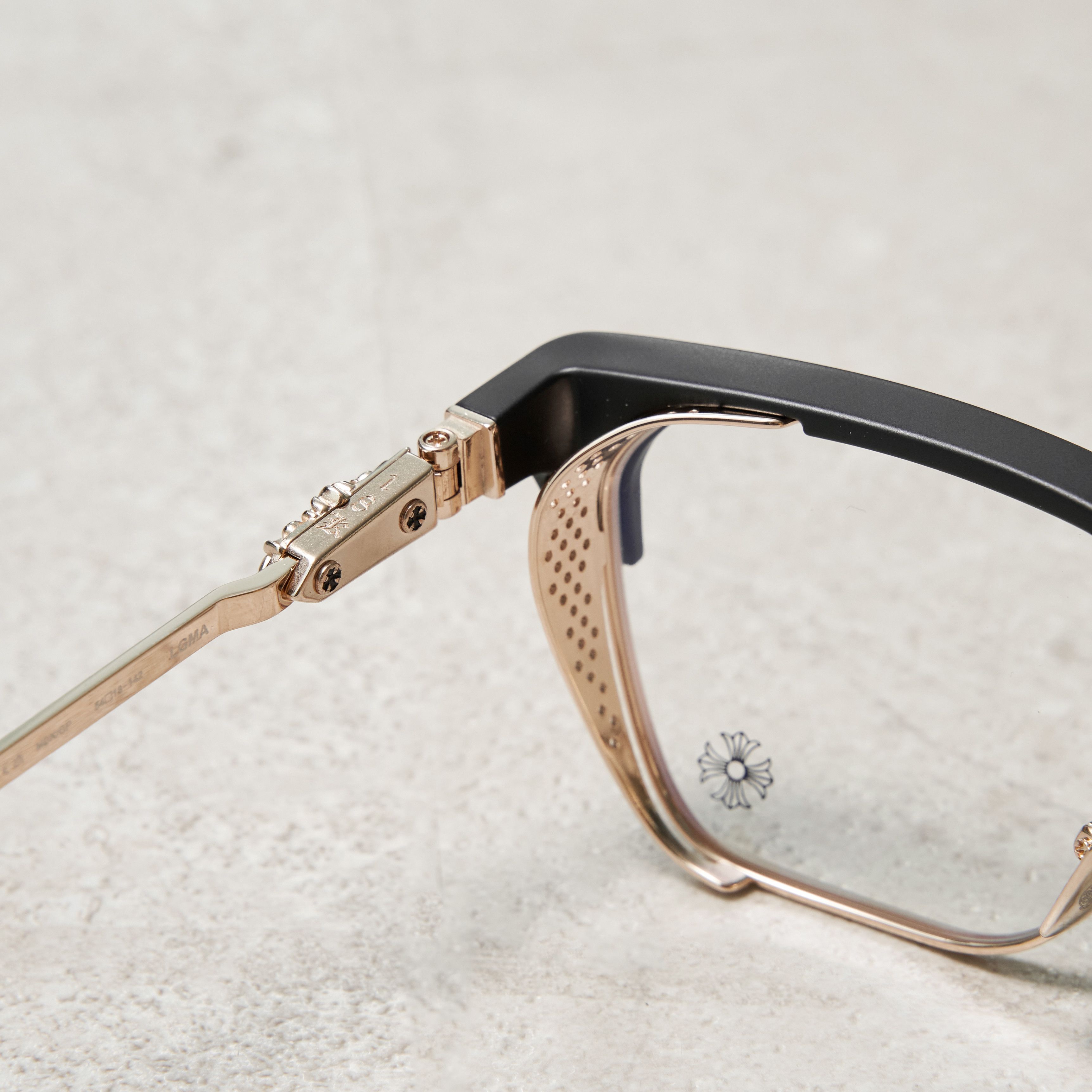 Chrome Hearts CHROME HEARTS LGMA Matte Black/Gold Plated Size ONE SIZE - 3 Thumbnail