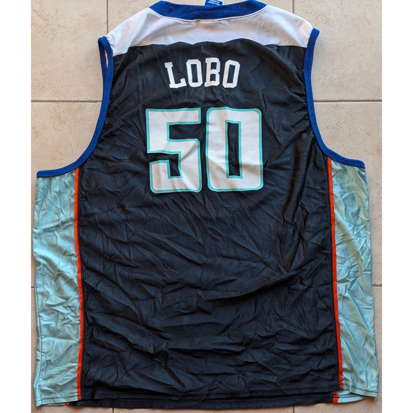 Champion × NBA Rebecca LOBO #50 90s New York Liberty jersey XL WNBA vintage Size US XL / EU 56 / 4 - 3 Thumbnail