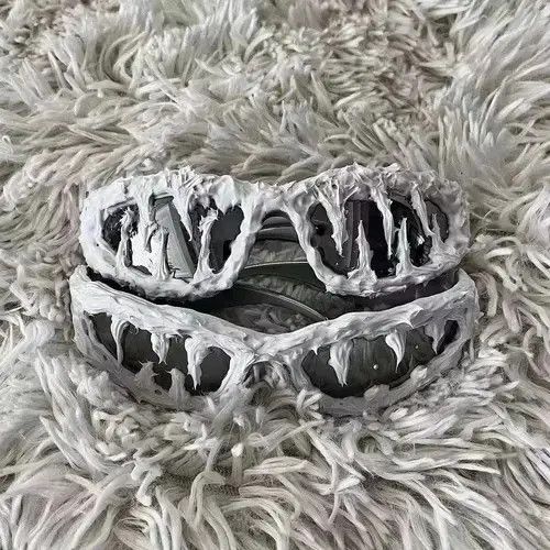 Designer Epoxy handmade custom avant-garde sunglasses Size ONE SIZE - 4 Thumbnail