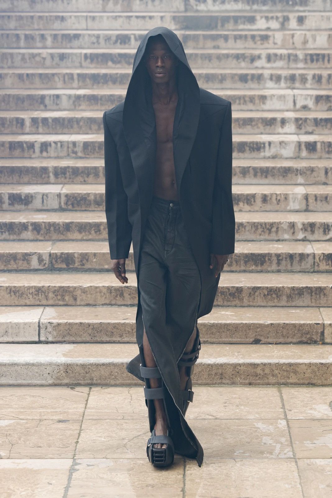 Rick Owens RICK OWENS 2024SS LIDO Bolan Banana Flare Pants Size US 30 / EU 46 - 2 Thumbnail