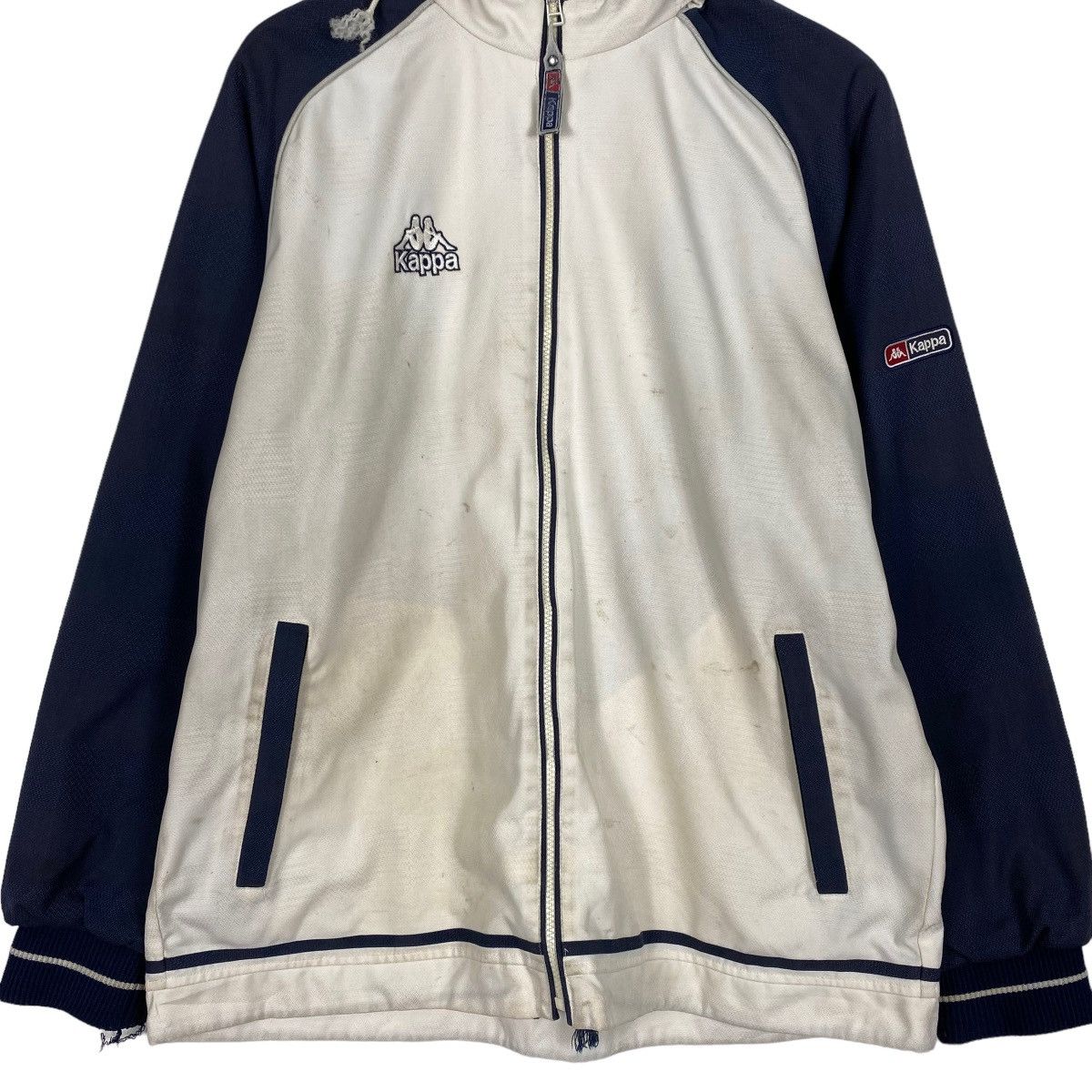 Japanese Brand Vintage 90s Kappa Small Logo Zipper Jacket Size US M / EU 48-50 / 2 - 5 Thumbnail