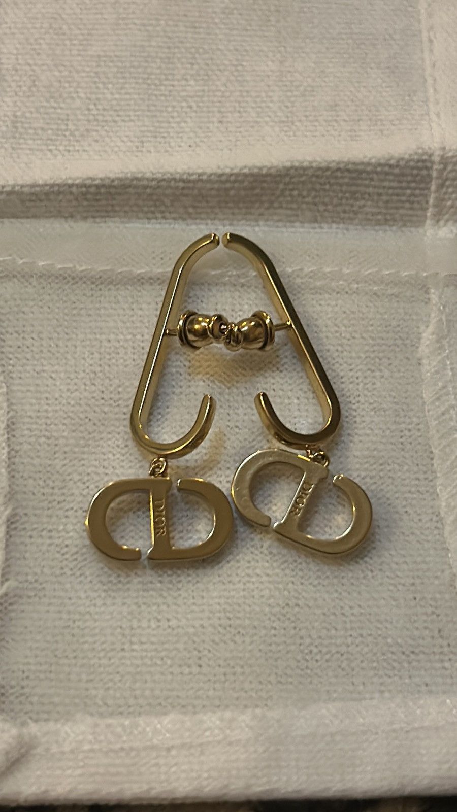 Dior Dior 30 MONTAIGNE EARRINGS Gold-Finish Metal Size ONE SIZE - 5 Thumbnail
