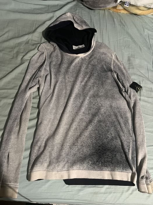 Stone island washed sweatshirt cheap