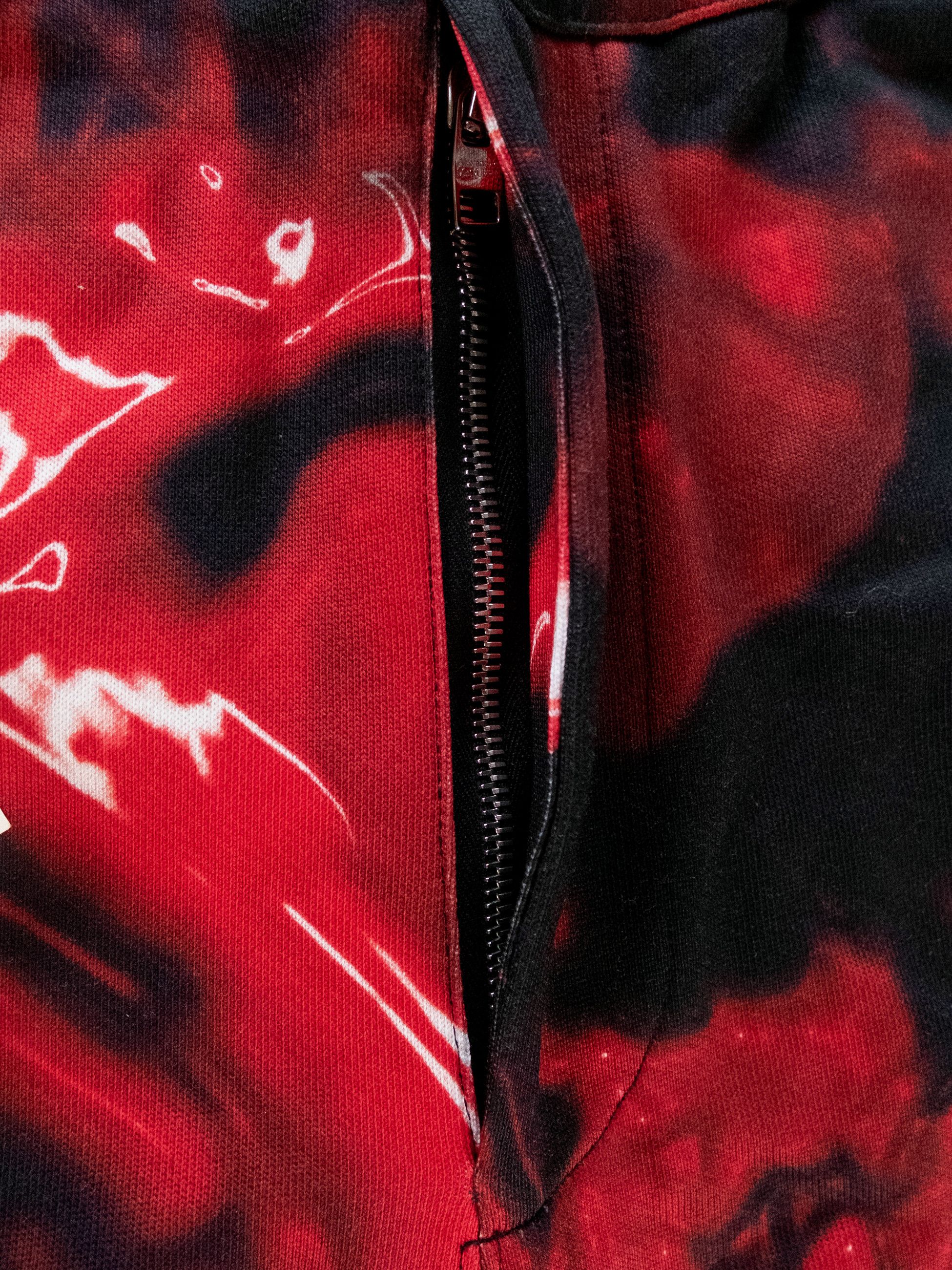 Alexander McQueen ALEXANDER MCQUEEN red & black Wax Floral shorts Medium NWT Size US 32 / EU 48 - 4 Thumbnail