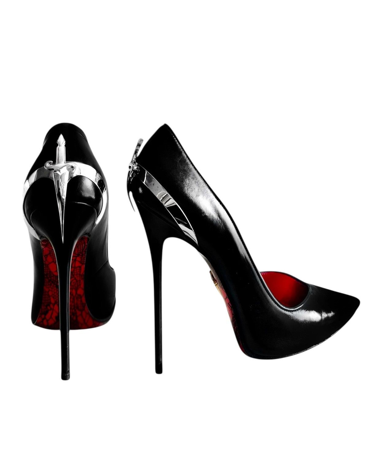 Paciotti Cesare Paciotti Dagger Heels Size US 7 / IT 37 - 1 Thumbnail