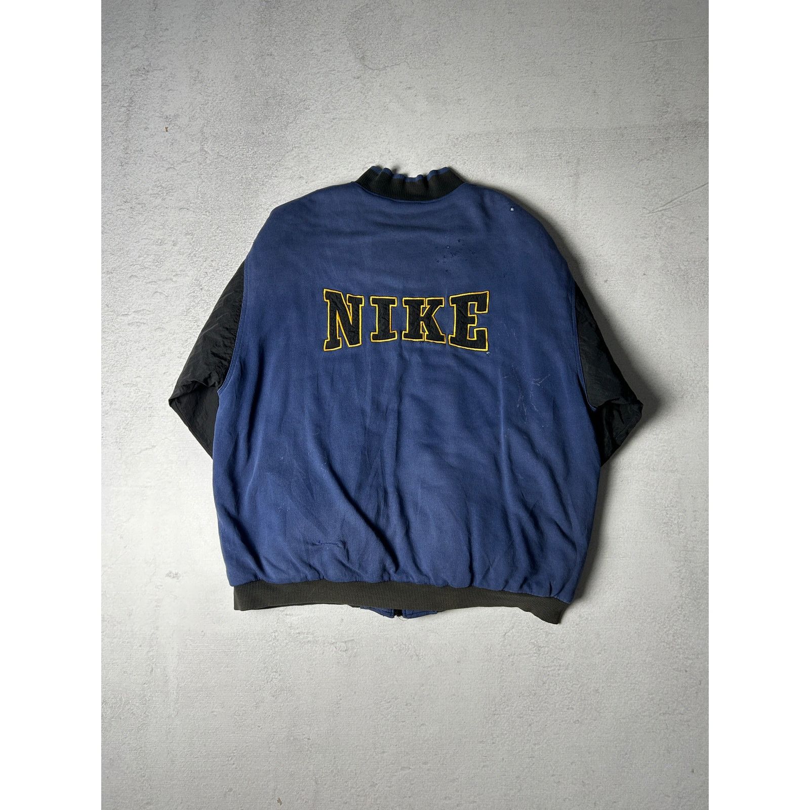 Nike Vintage 90s Nike Blue Insulated Jacket - Men's 2XL Size US XXL / EU 58 / 5 - 2 Thumbnail