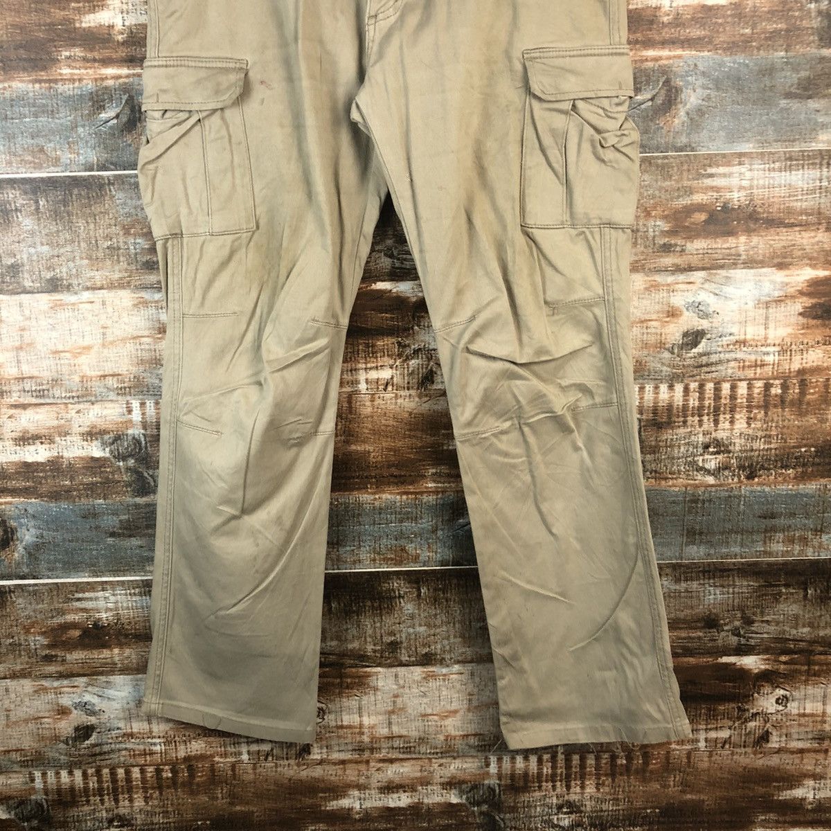 Other DL Japanese Brand Brown Cargo Multipocket Pants #C696 Size US 32 / EU 48 - 3 Thumbnail
