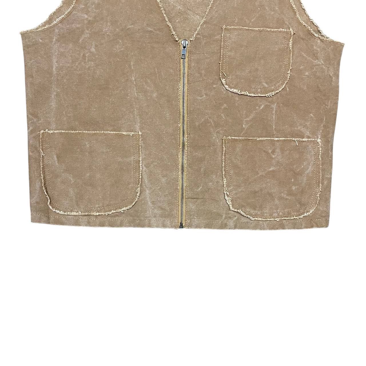 Vintage Vintage Duck Canvas Zipper Vest Size US M / EU 48-50 / 2 - 3 Thumbnail