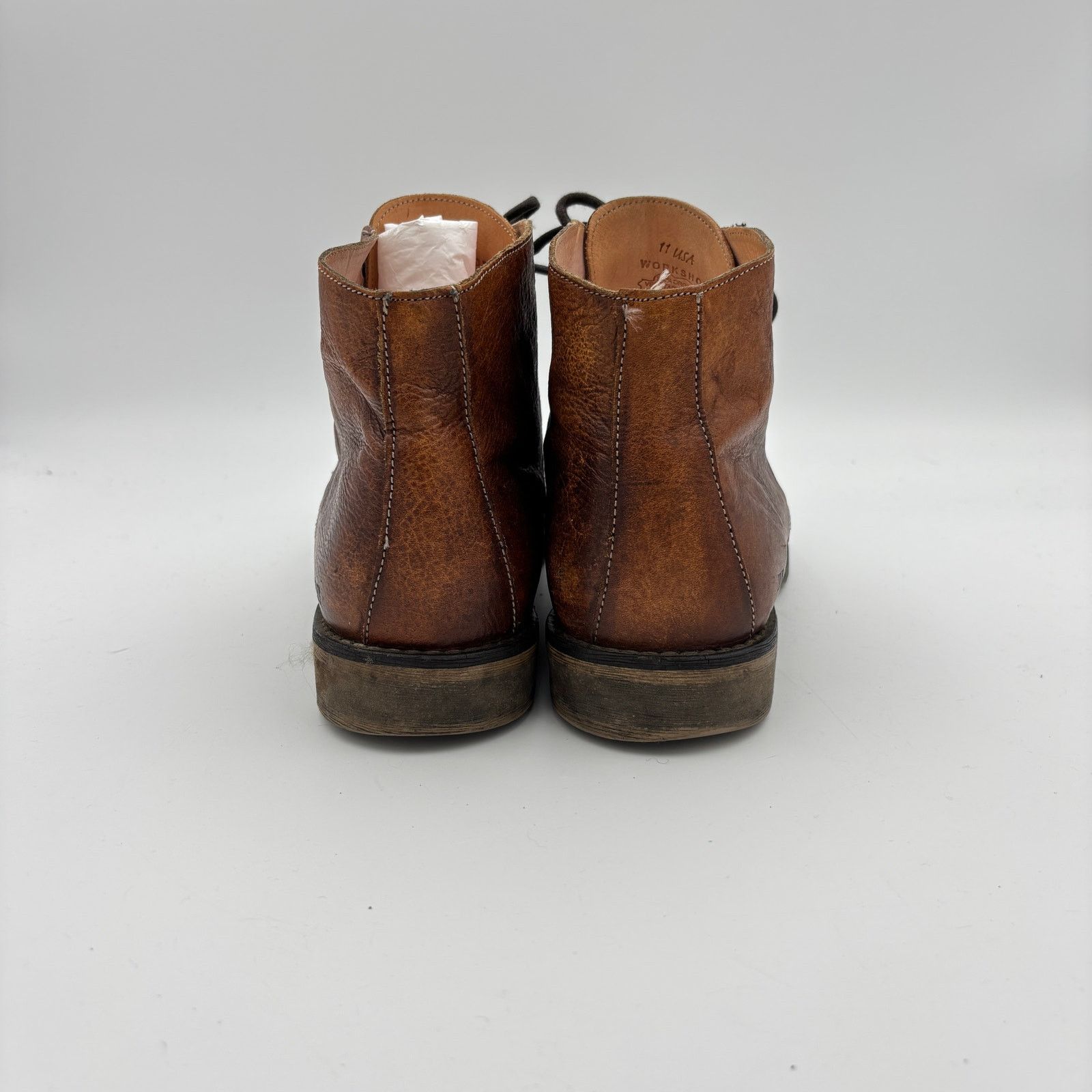 Bed Stu Bed Stu Workshop Leather Lace Up Cobbler Boots Men's 11 Size US 11 / EU 44 - 4 Thumbnail
