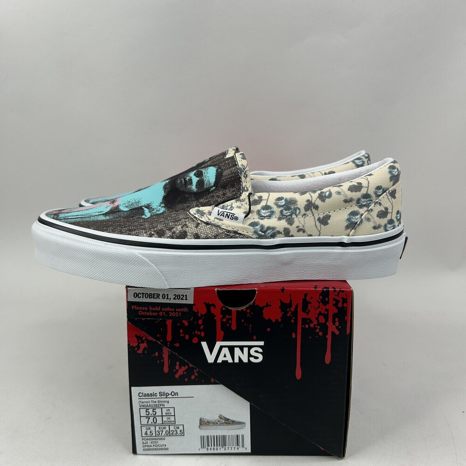 Vans Vans x House Of Terror Classic Slip-On “The Shining” 2024 Size US 7 / IT 37 - 4 Thumbnail