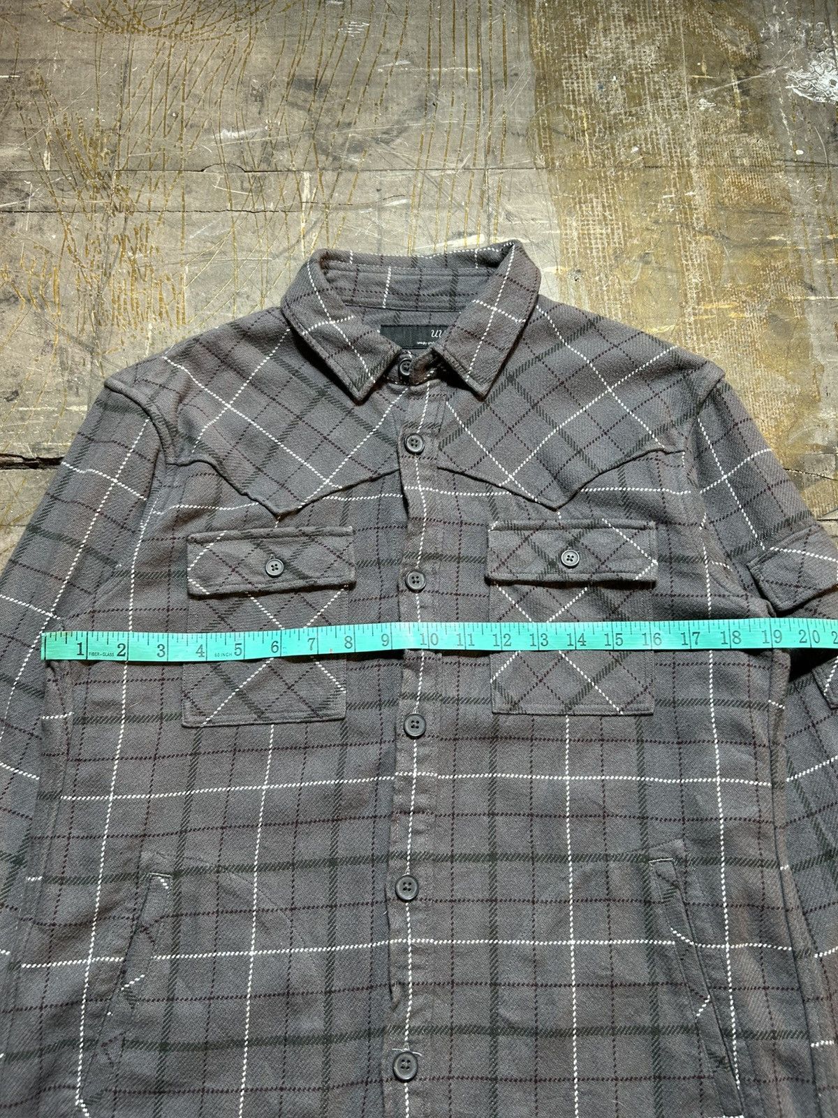 Undercover × Uniqlo Uniqlo Undercover Flannel Button Up Shirt Size US M / EU 48-50 / 2 - 14 Thumbnail